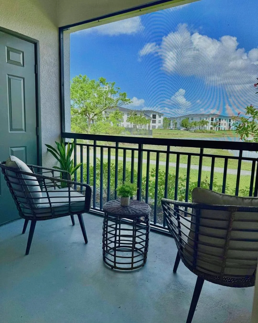 This is your sign to slow down and soak it all in 🌿☁️

Our screened in balconies are the perfect little escape. Morning coffee. Sunset chats. No bugs invited.

#SpectraApartments #BalconyGoals #ScreenedInViews #FortMyersLiving #CozyCorners #Apartmen