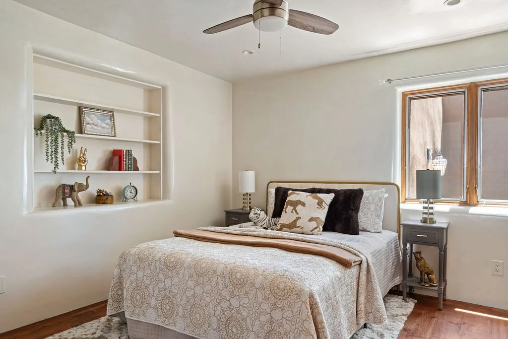 guest bedroom or teen bedroom or kids bedroom luxury listing Santa Fe real estate