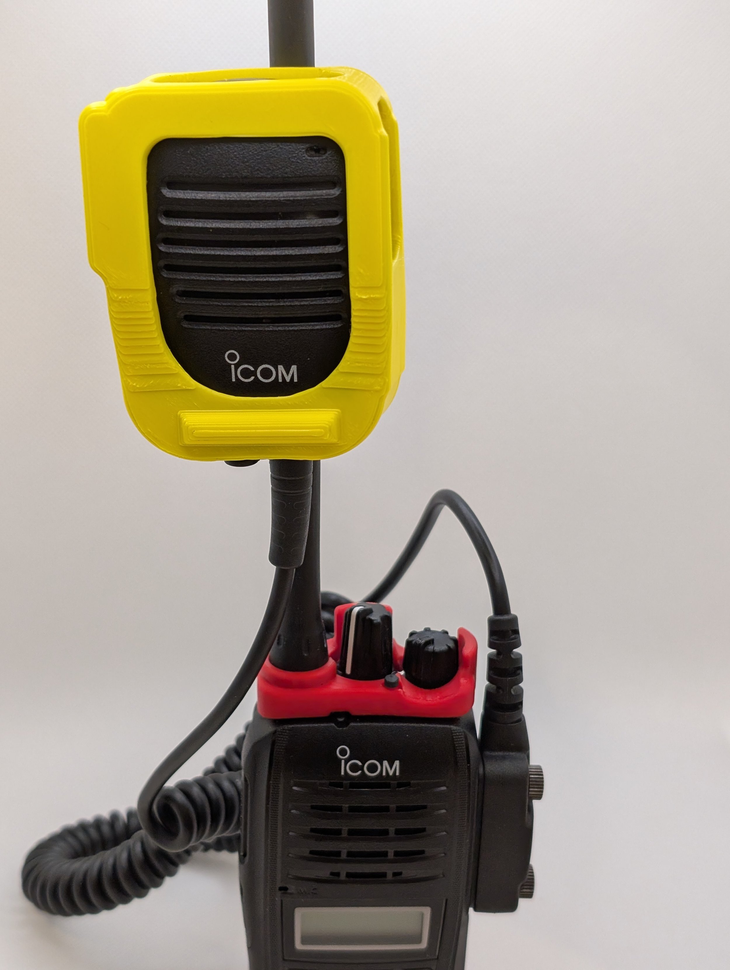 Icom Hot Mic Guard - designed by www.skookumworks.ca Icom PRSM-HD3 Icom PRSM-HD3-WP ICOM HM-158LA