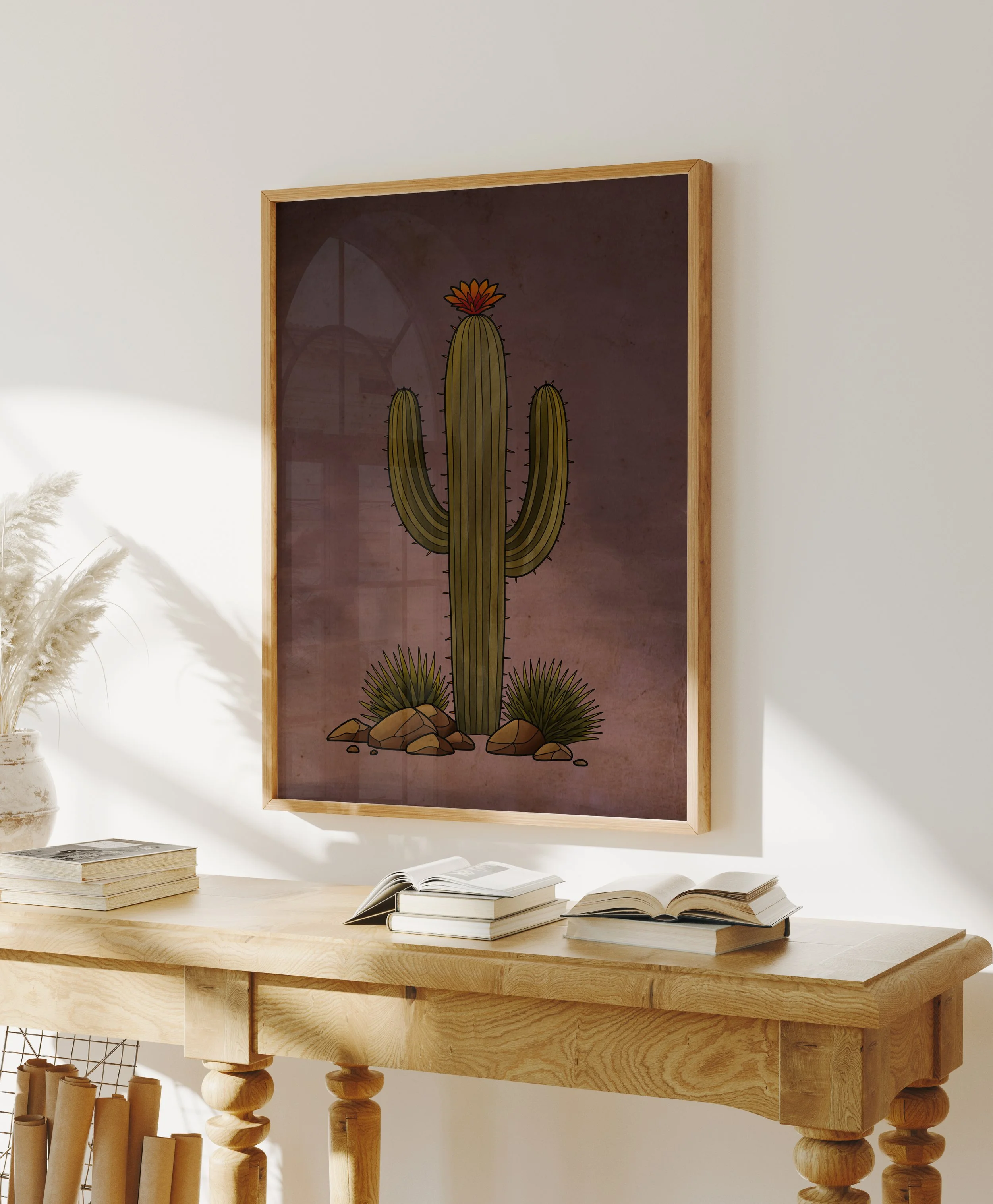 Bloom in the Desert - Evening