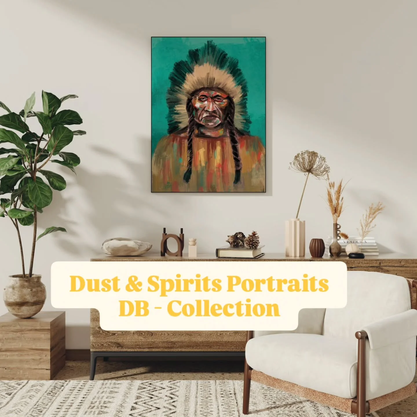 Our new Dust &amp; Spirits Portraits by Rilder Rufino collection is out now. (Link in Bio 🔗)

Don&rsquo;t forget to use promo code DB-SPRING at checkout for 20% off your order.