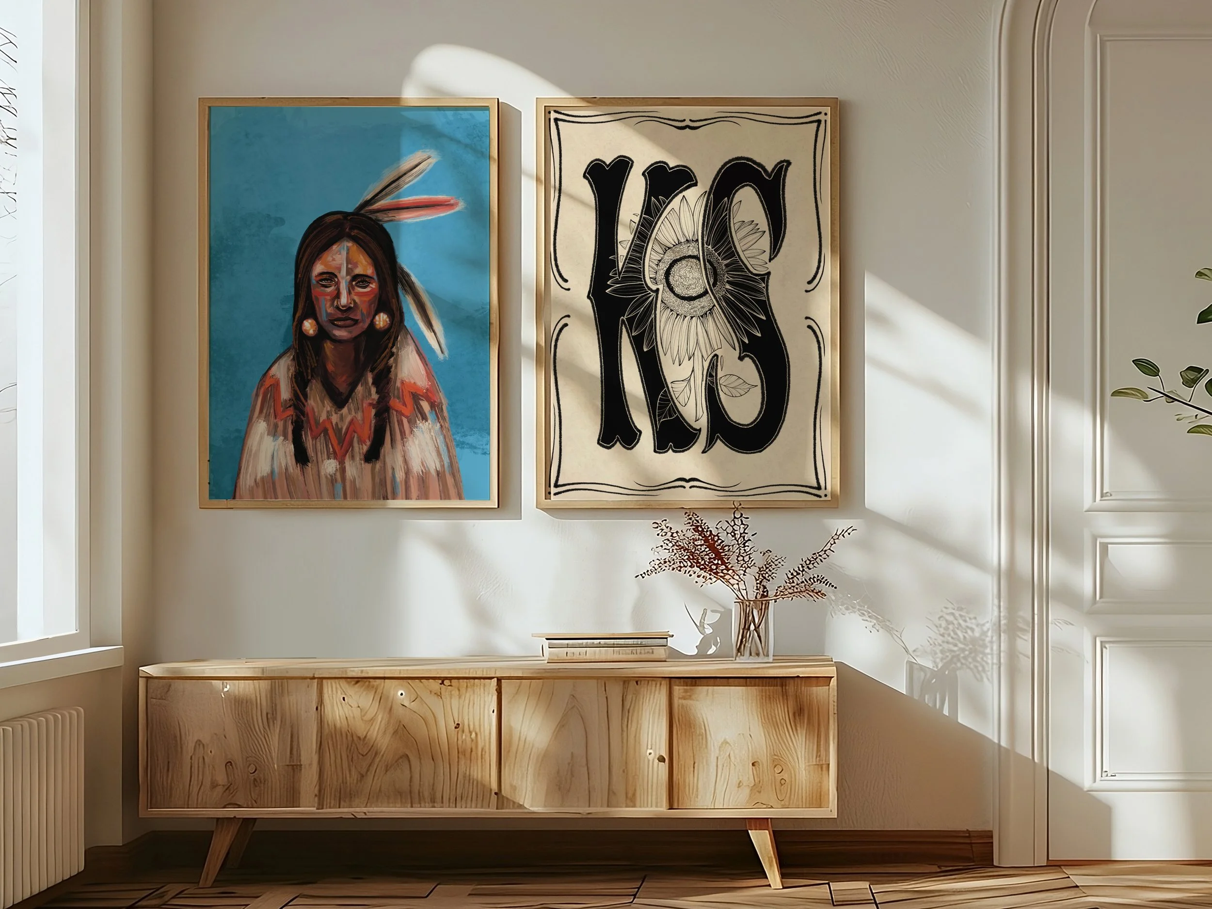 Kansas - Typography - Large Letters