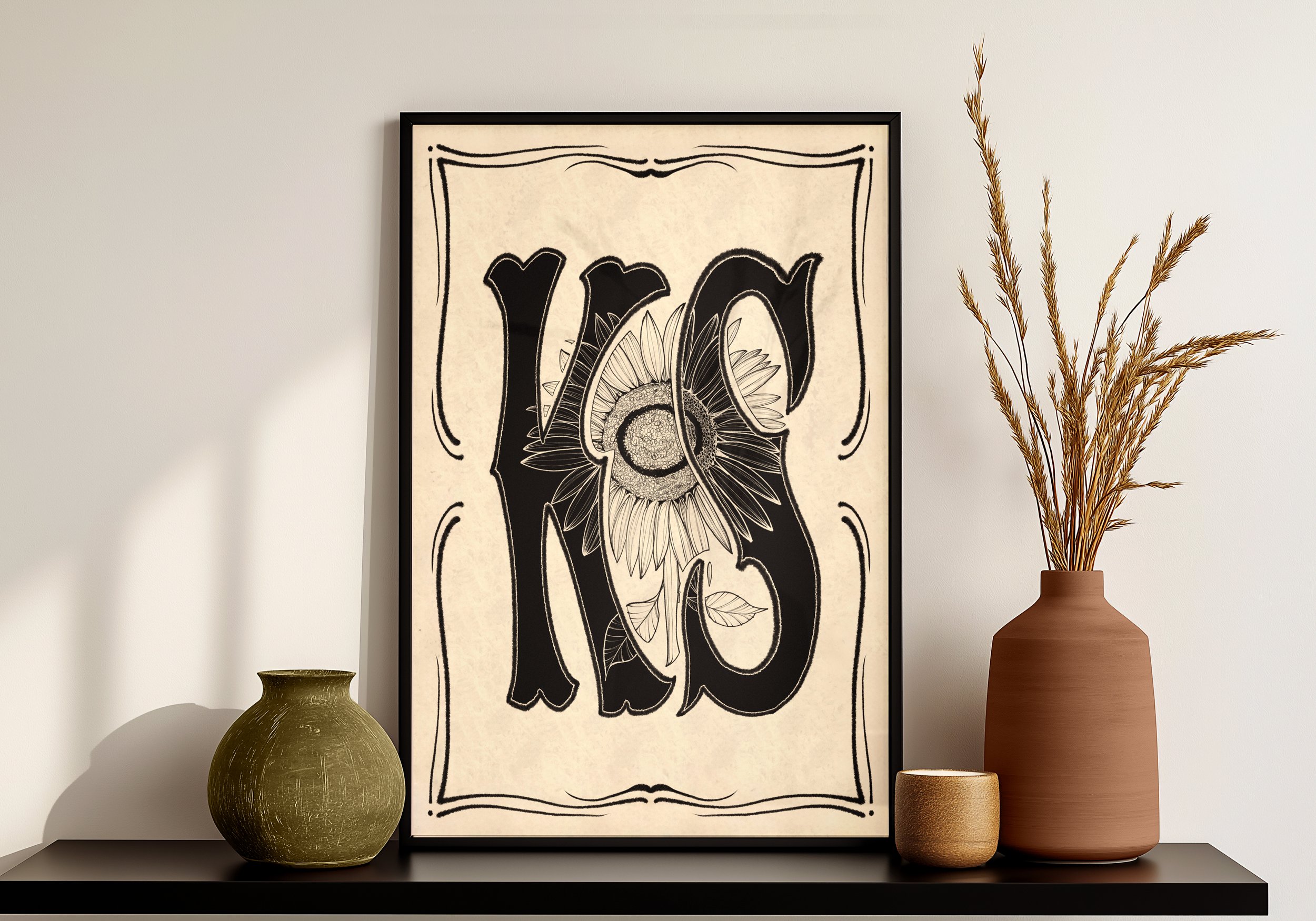 Kansas - Typography - Large Letters