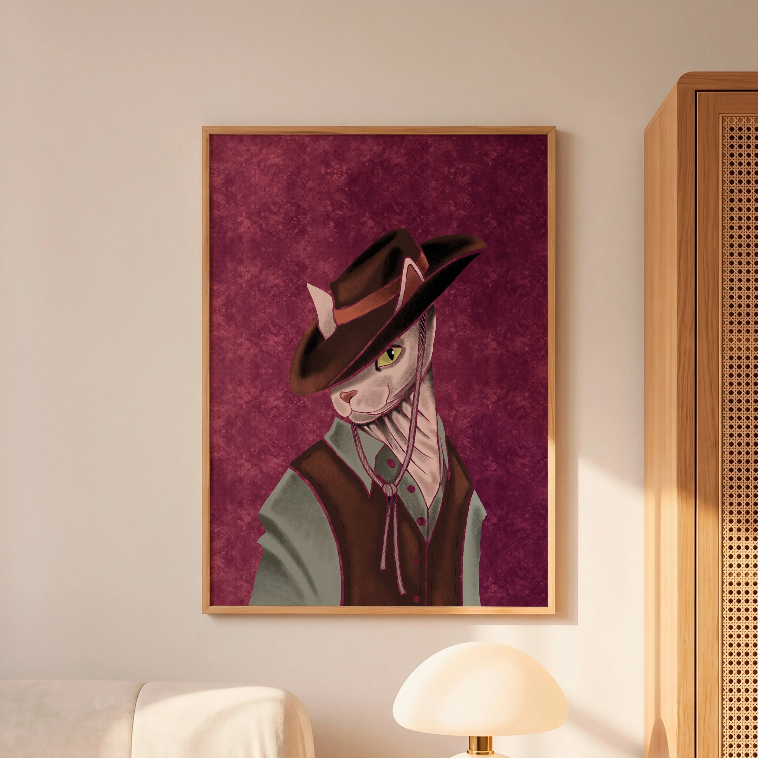 The Sphynx Cowgirl