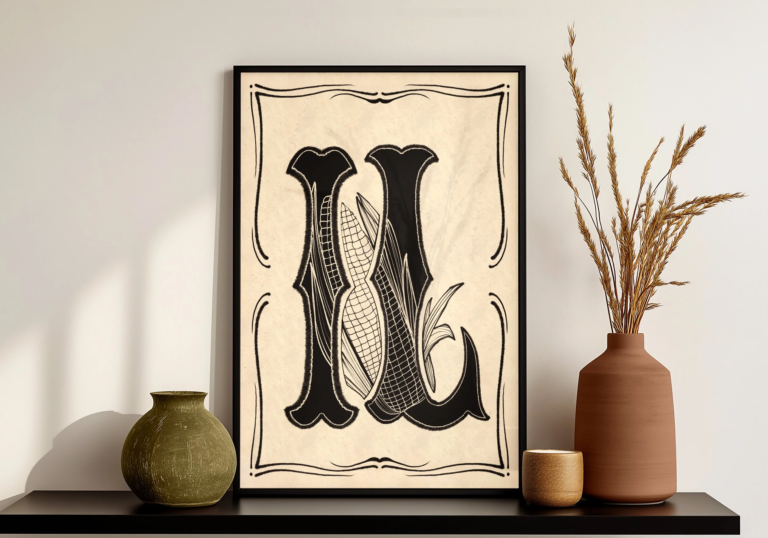 Illinois - Typography - Large Letters