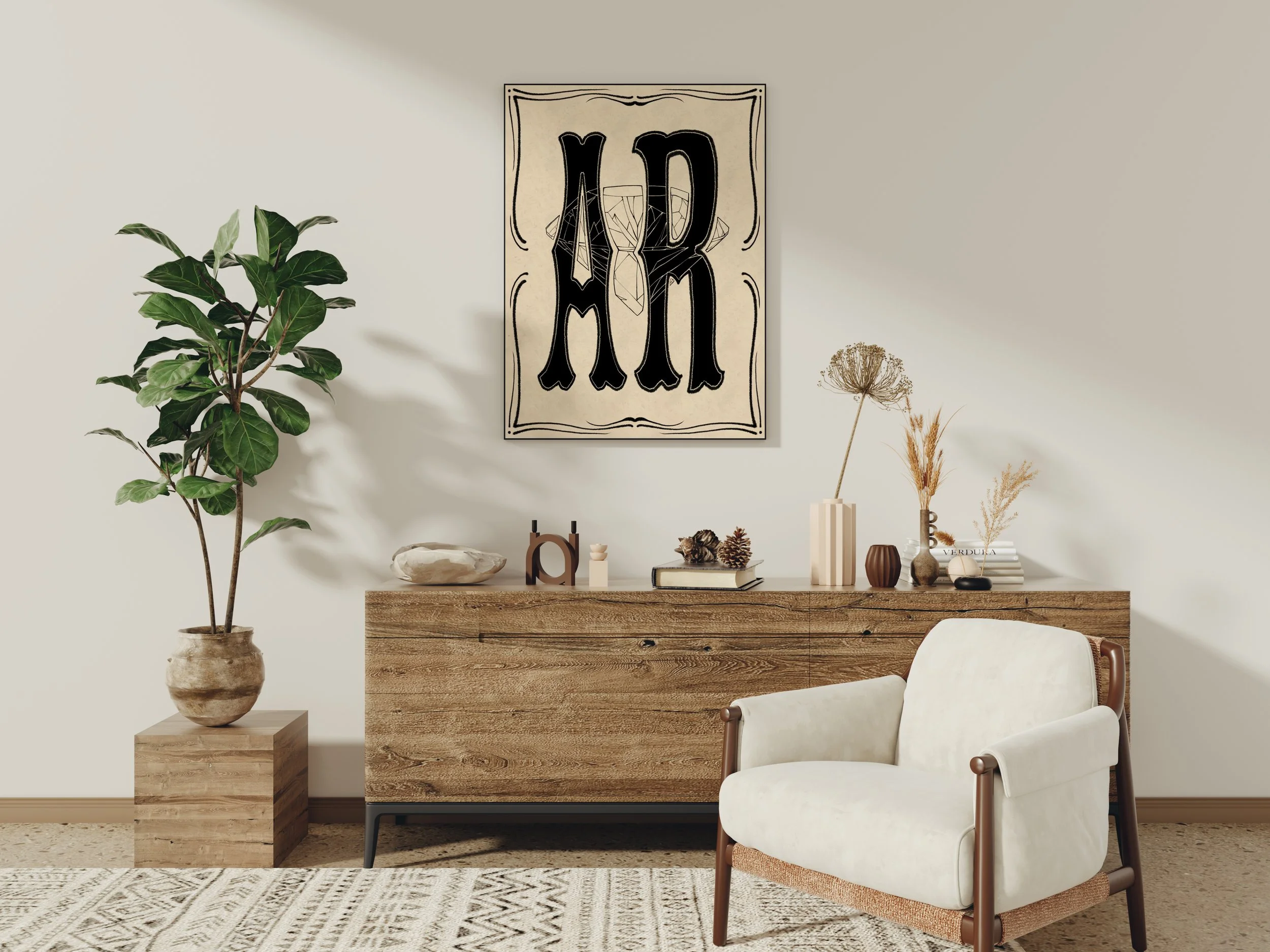 Arkansas - Typography - Large Letters