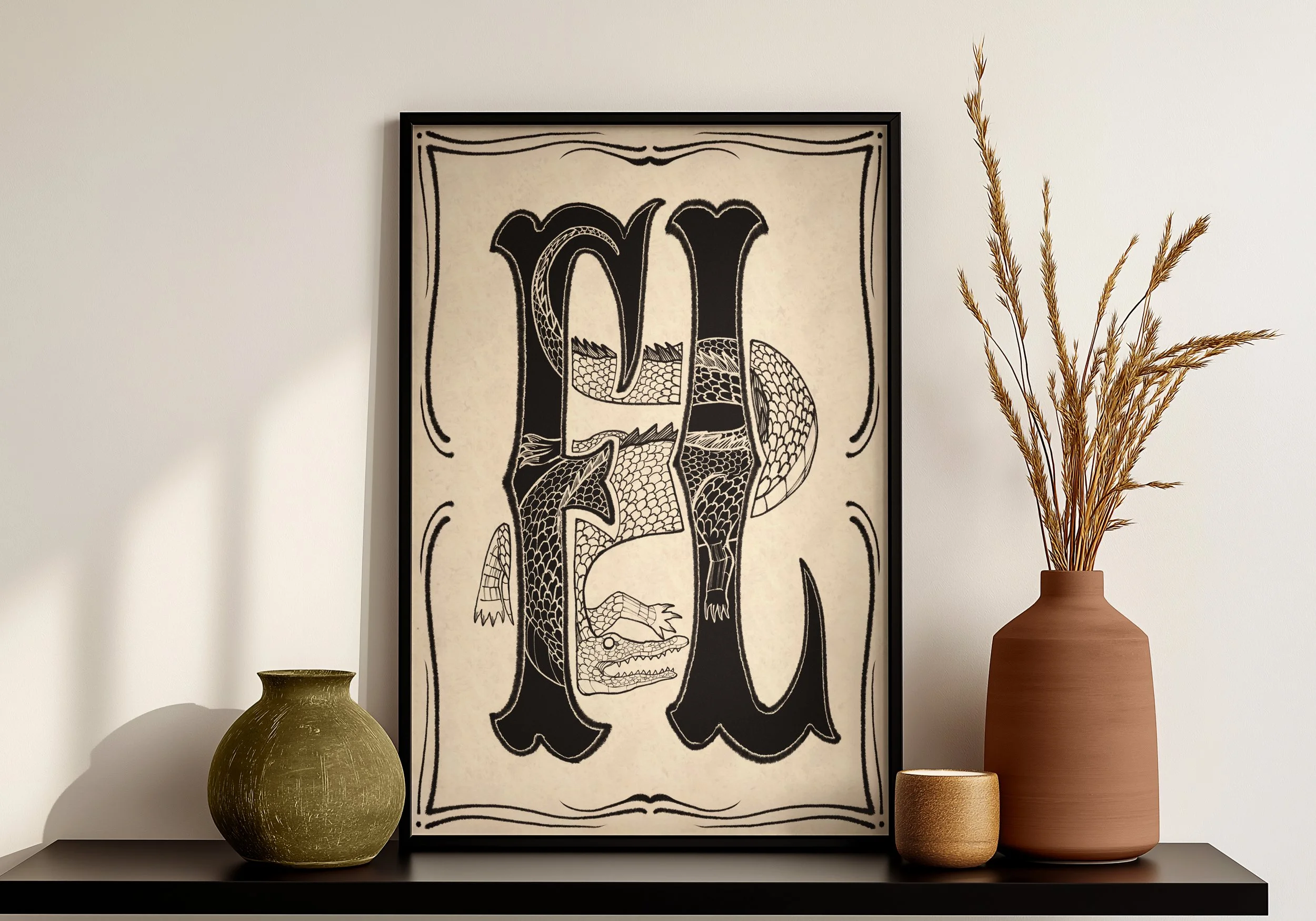 Florida - Typography - Large Letters