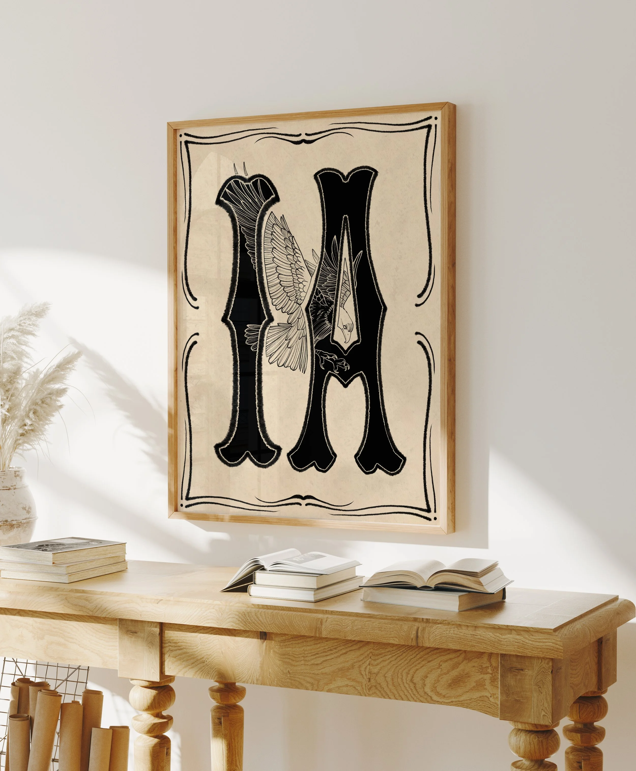 Iowa - Typography - Large Letters