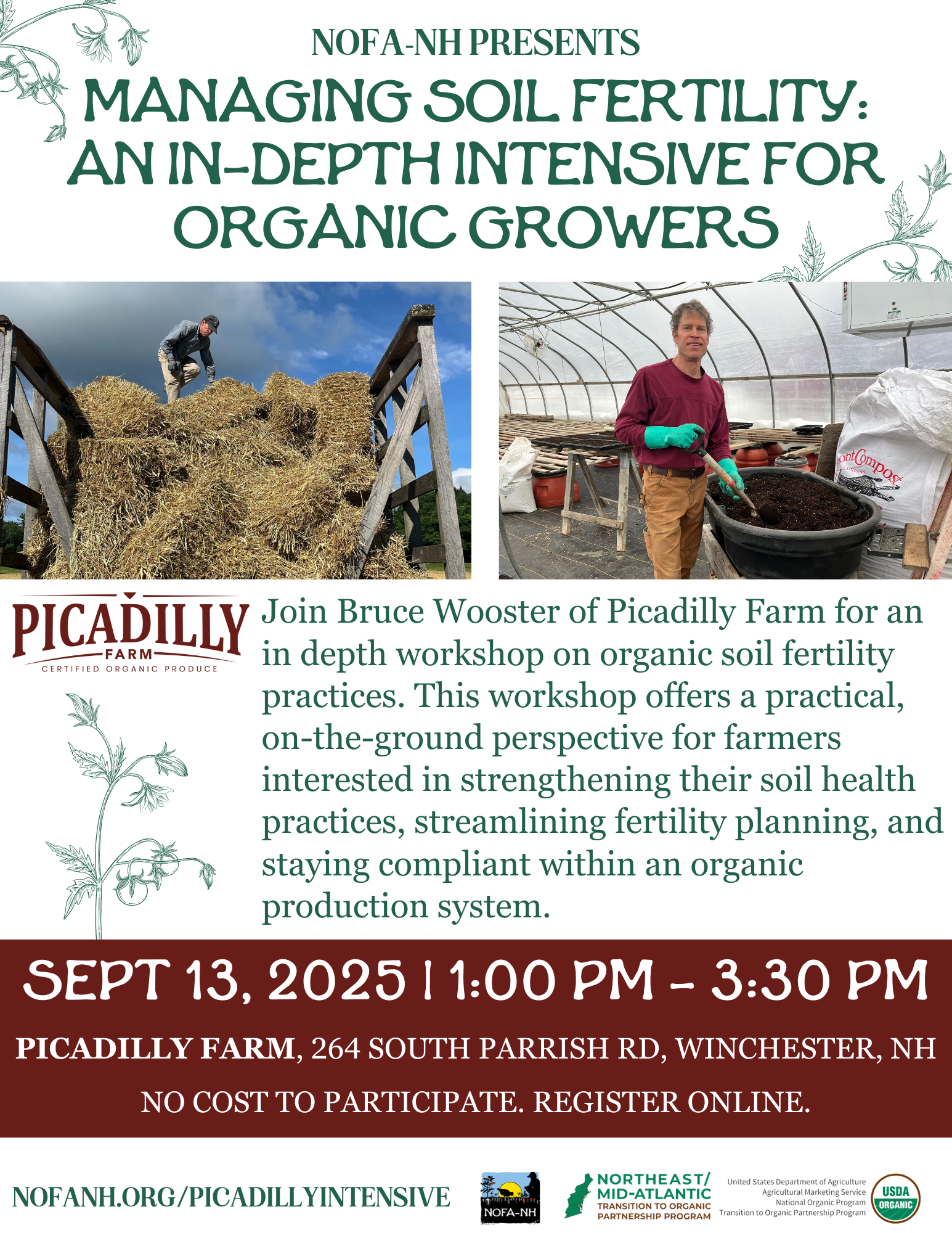 Managing Soil Fertility: An In-Depth Intensive for Organic Growers