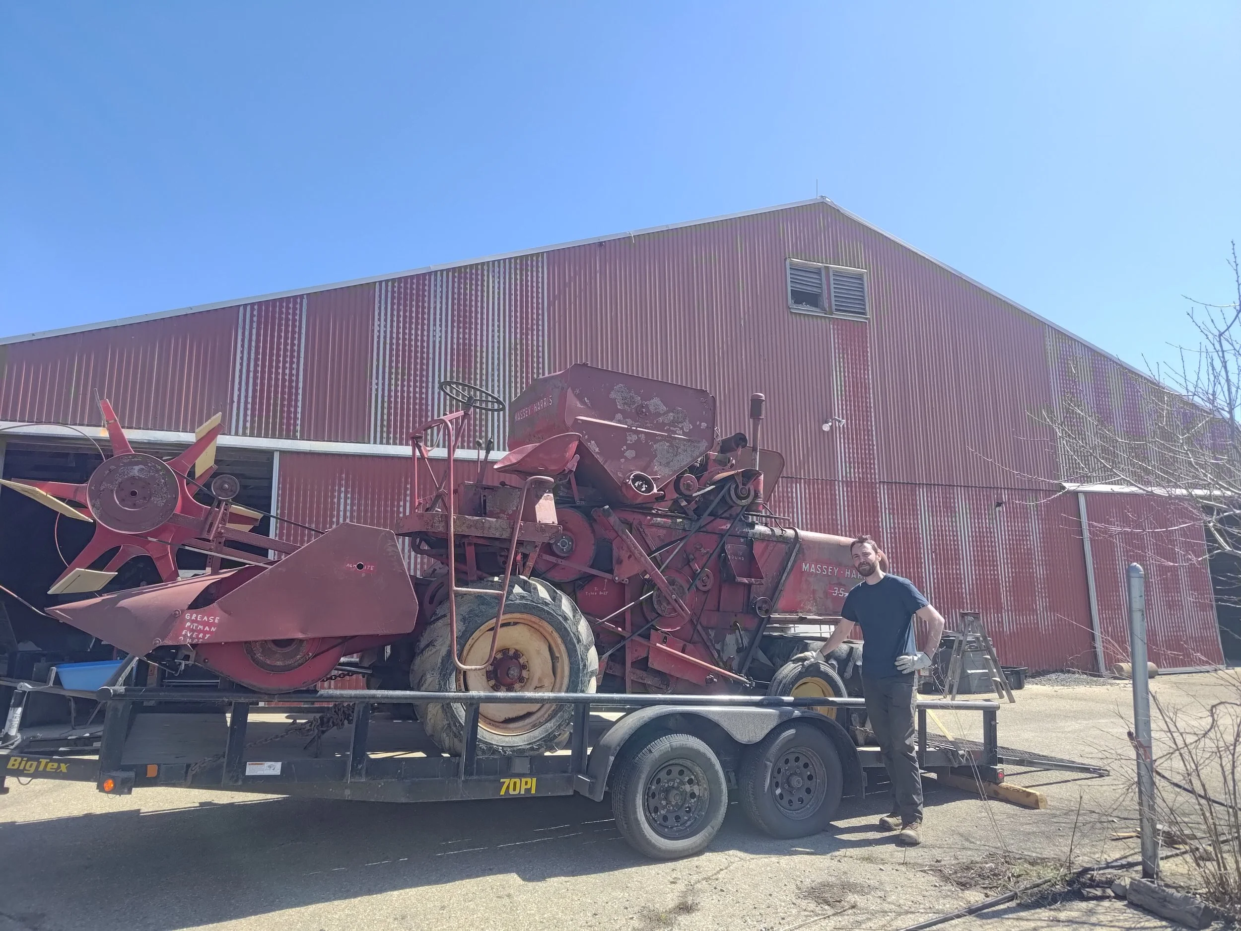 Andrew and MH35 on trailer.jpg