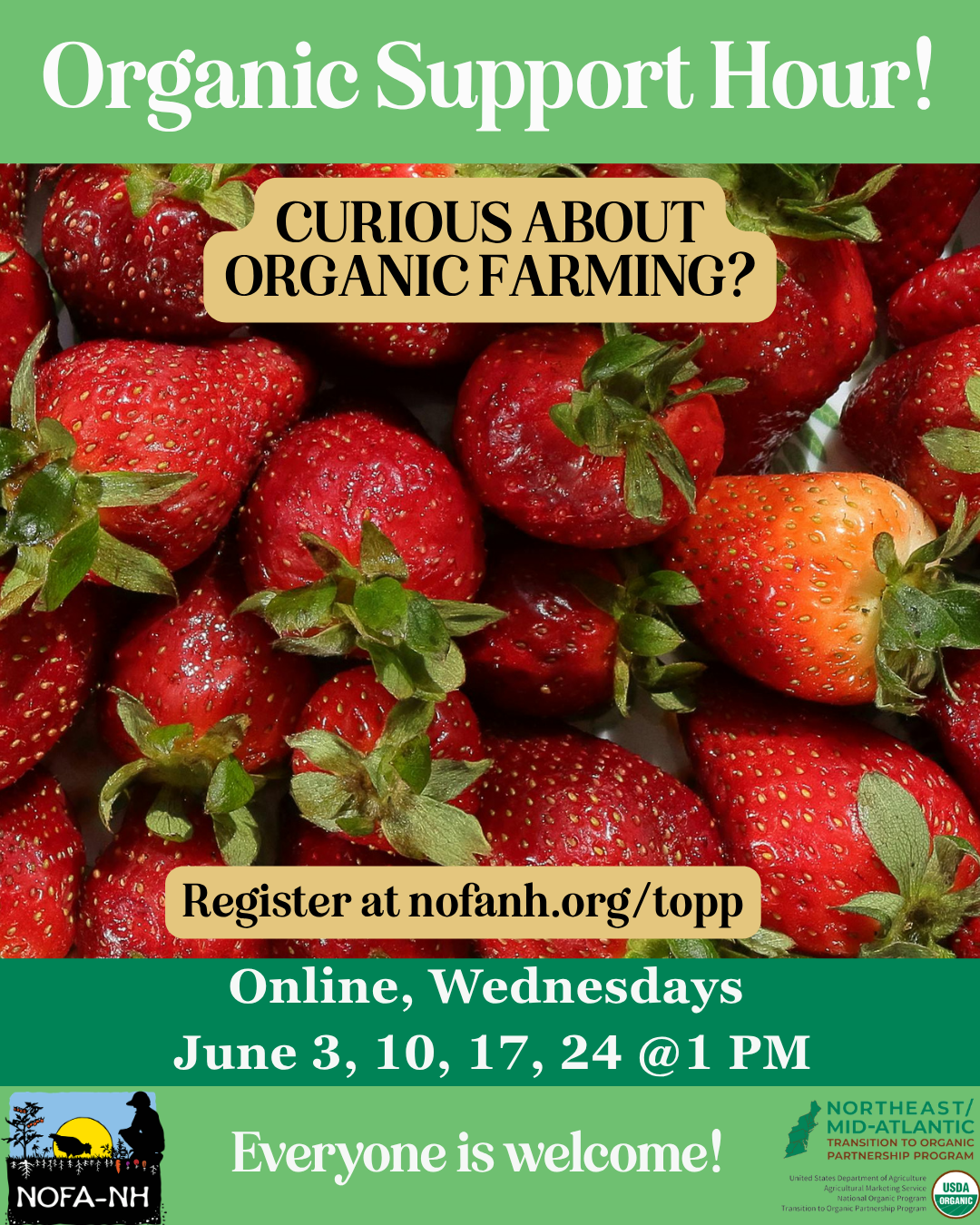 June Organic Support Hour