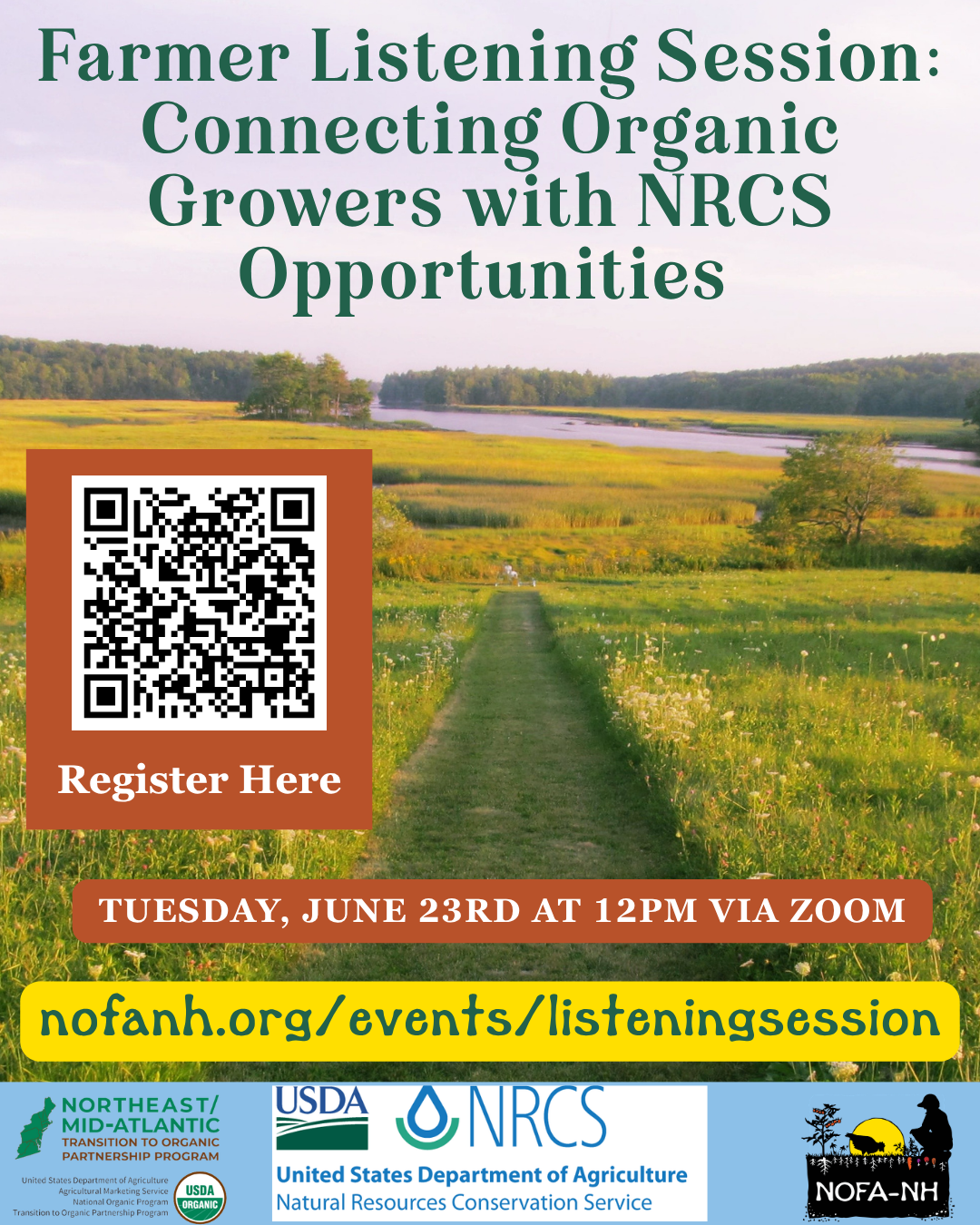Farmer Listening Session: Connecting Organic Growers with NRCS Opportunities 