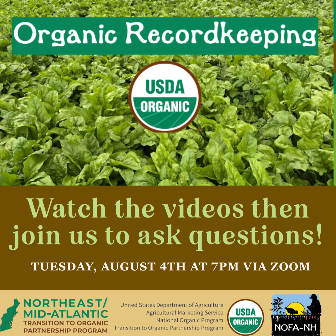 Build Confidence in Your Organic Record-Keeping