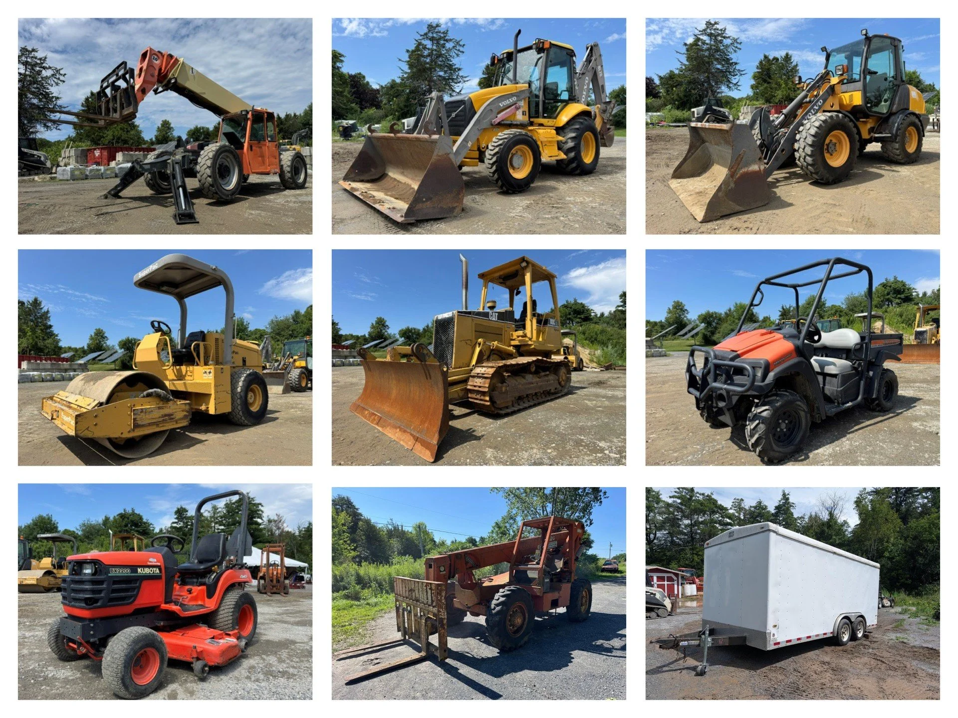 Heavy Equipment &amp; Tools of the Trade (1769) – Online Auction, Milton, VT