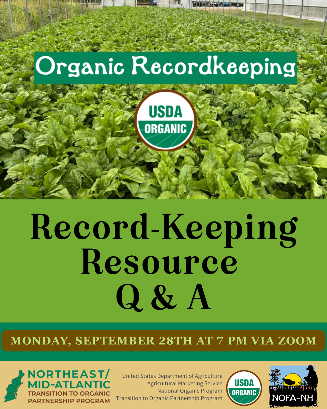 Organic Recordkeeping Q&amp;A