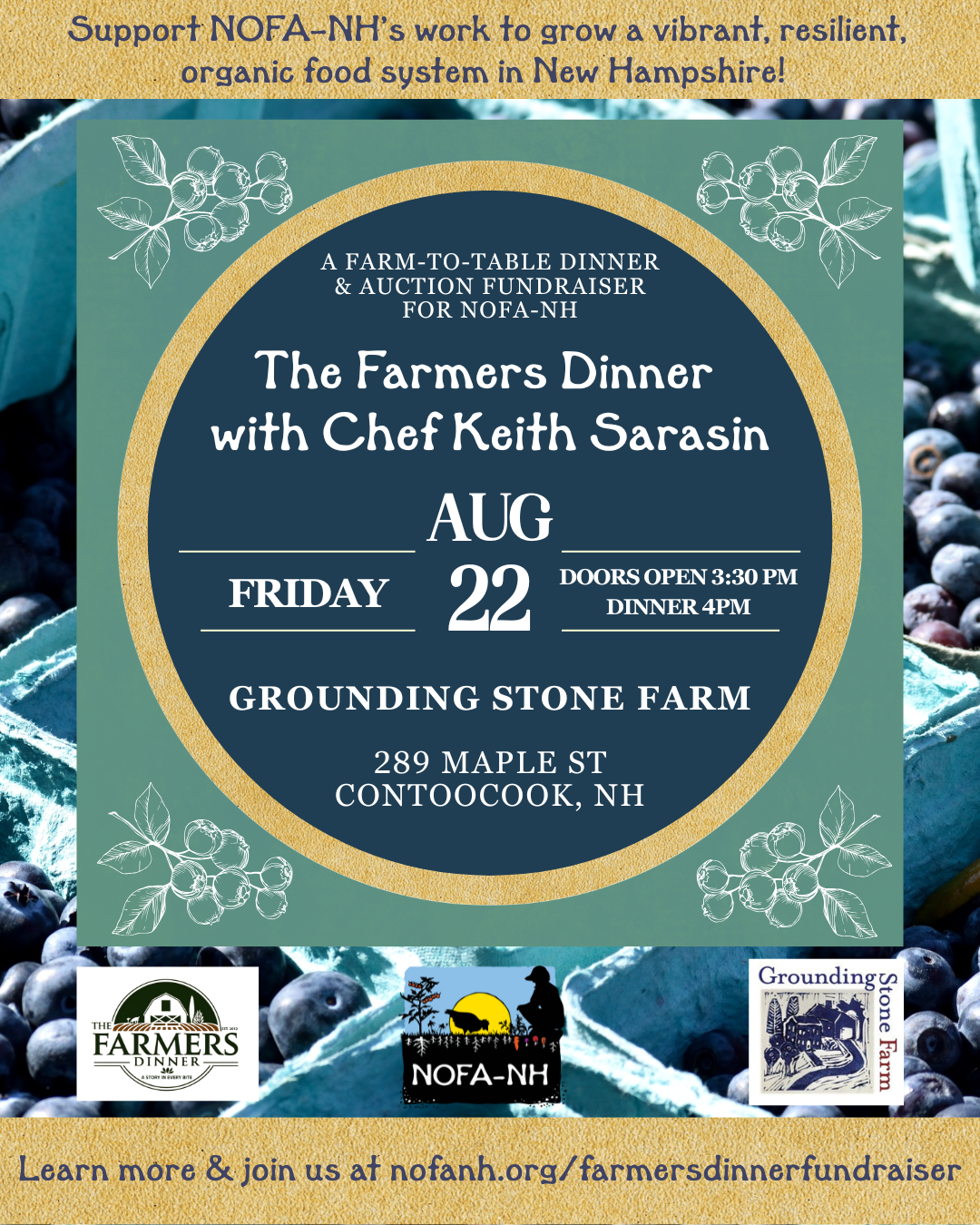 The Farmers Dinner at Grounding Stone Farm