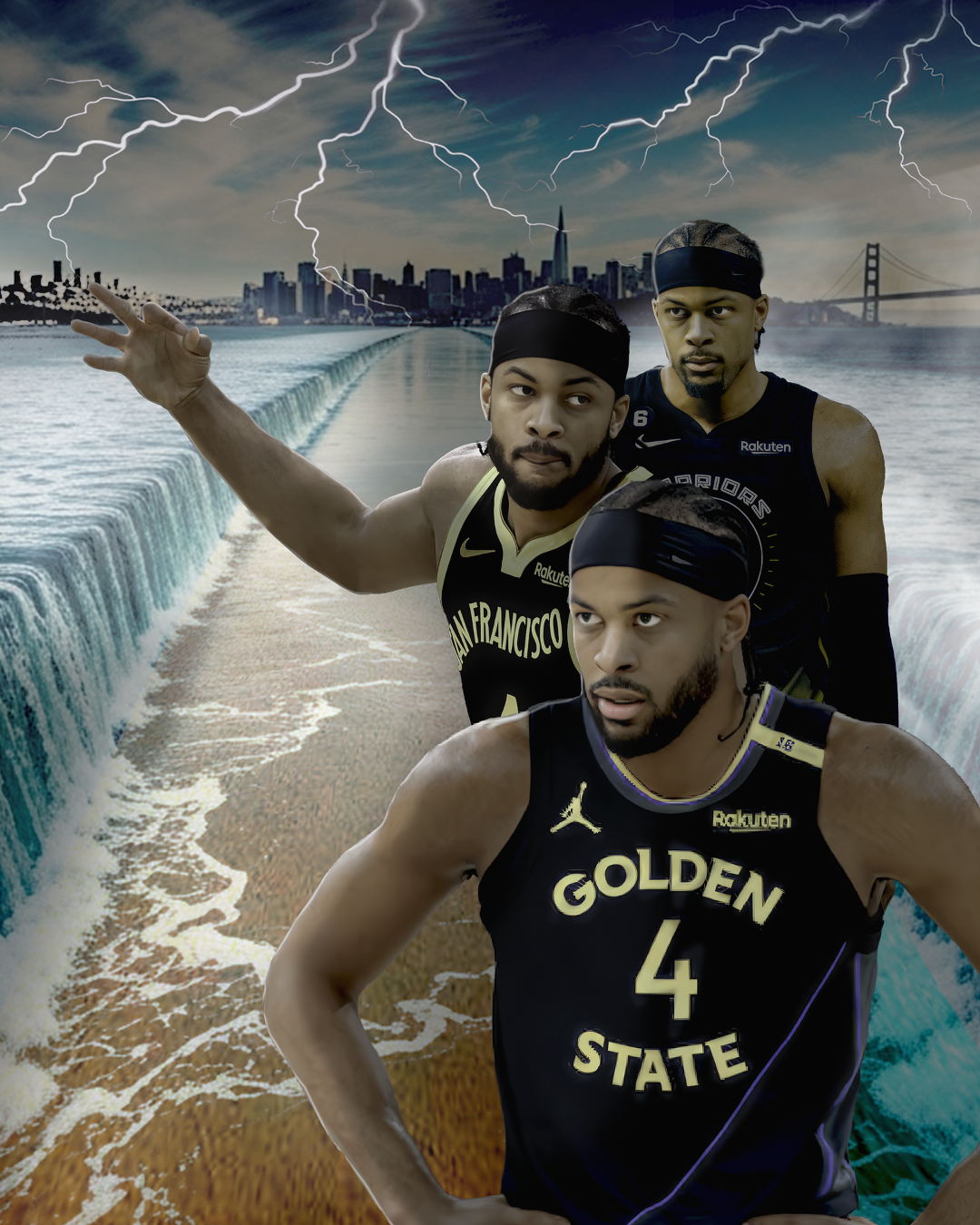 Moses Moody Warriors Guard