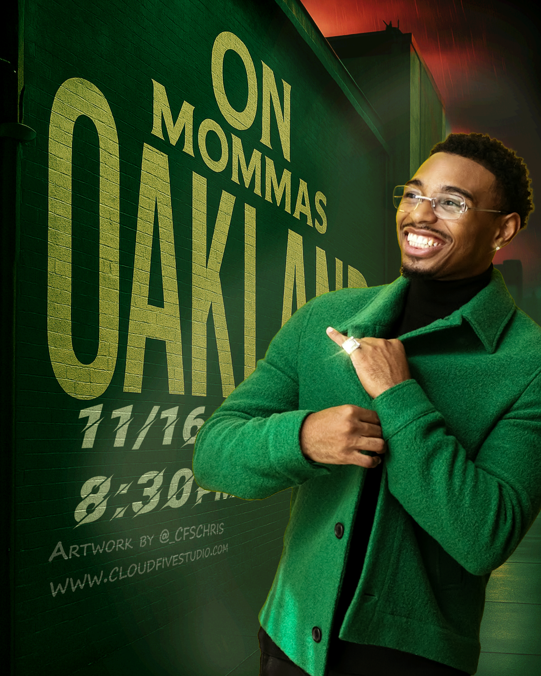 Lewis Belt "On My Momma" Standup Graphic