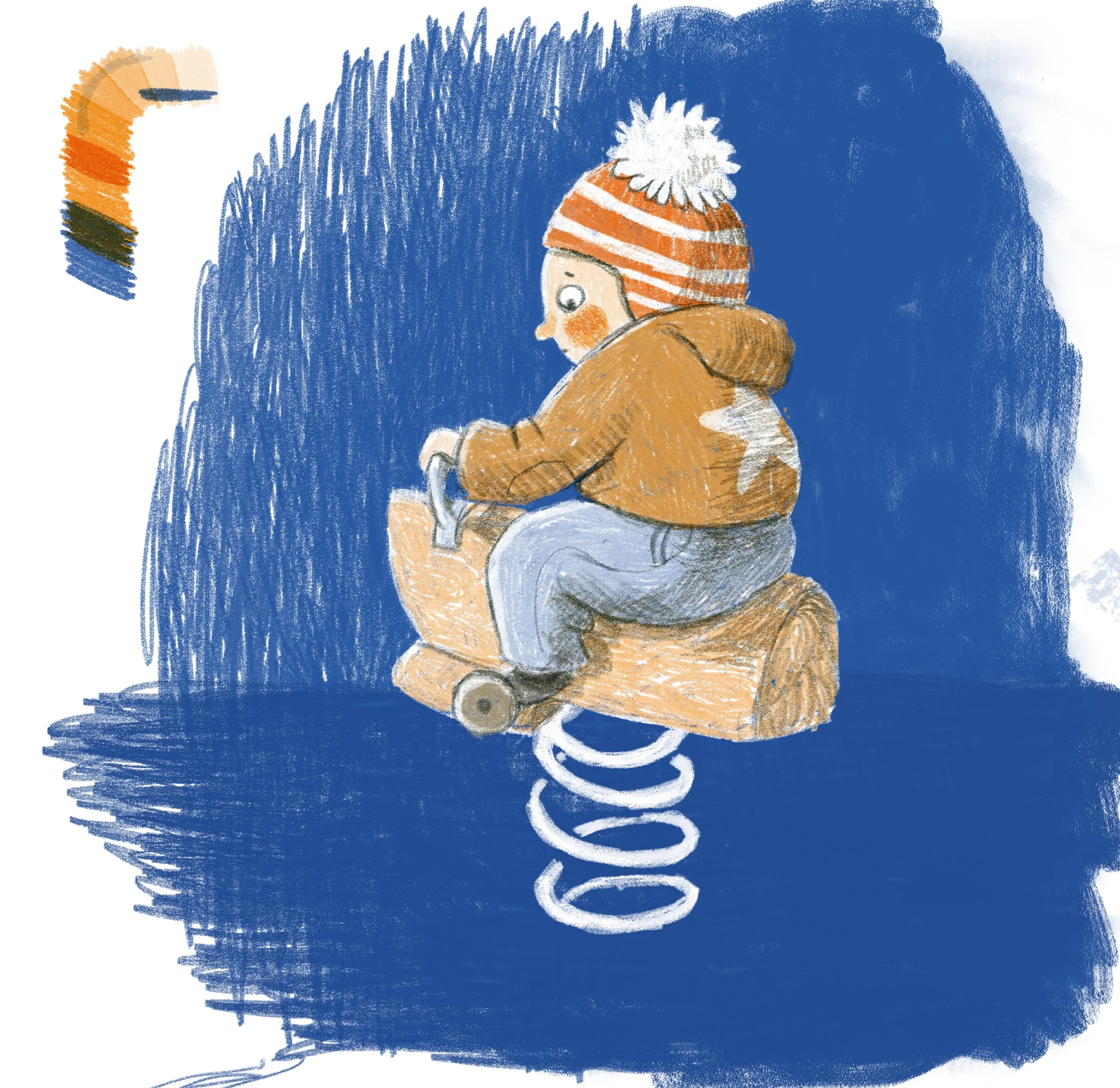 playground illustration pencil digital illustration Leipzig illustrator / spielplatzillustration buntstift digitale Illustration Leipziger Illustratorin