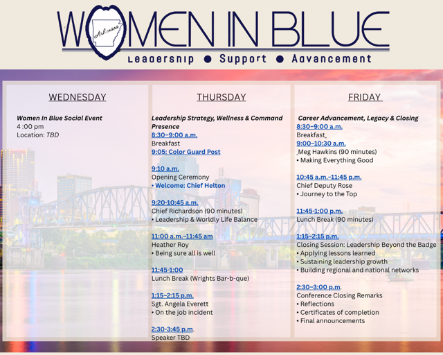Women in Blue 2026 Conference