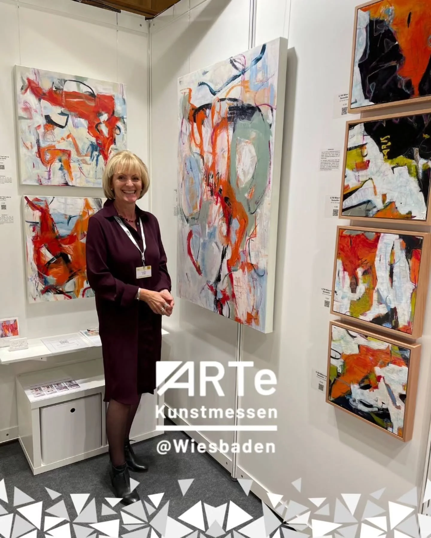 ✨ Vier intensive Tage voller Kunst, Begegnungen und Inspiration liegen hinter mir – und ich könnte nicht glücklicher sein. Die Messe war für mich ein großer Erfolg und eine wunderbare Gelegenheit, so viele kunstbegeisterte