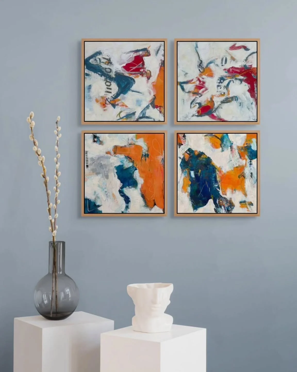 Some art doesn&rsquo;t just catch your eye &mdash; it finds you. 🌿 
These four small works embody moments of change, waiting to find their place in YOUR world.

✨ If one of these pieces resonates with you, I&rsquo;d love to help make it yours.

👉 F