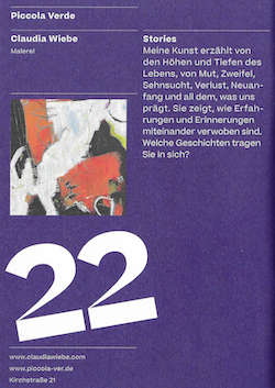Kunstnacht Bio Claudia Wiebe - Number 22