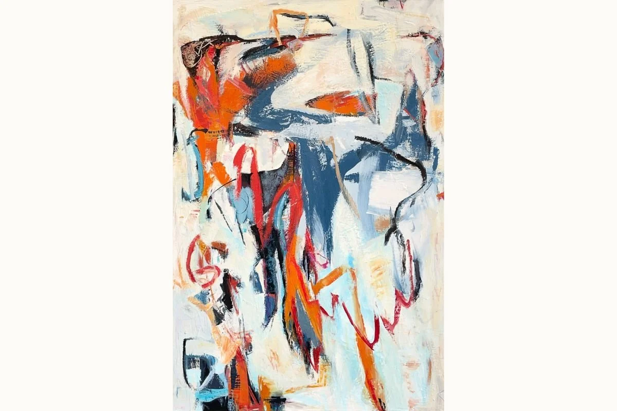 Its Never Too Late to Begin Again - Abstract Artwork