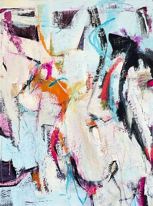 Together We Are Stronger - Painting A - Left Side of Diptych