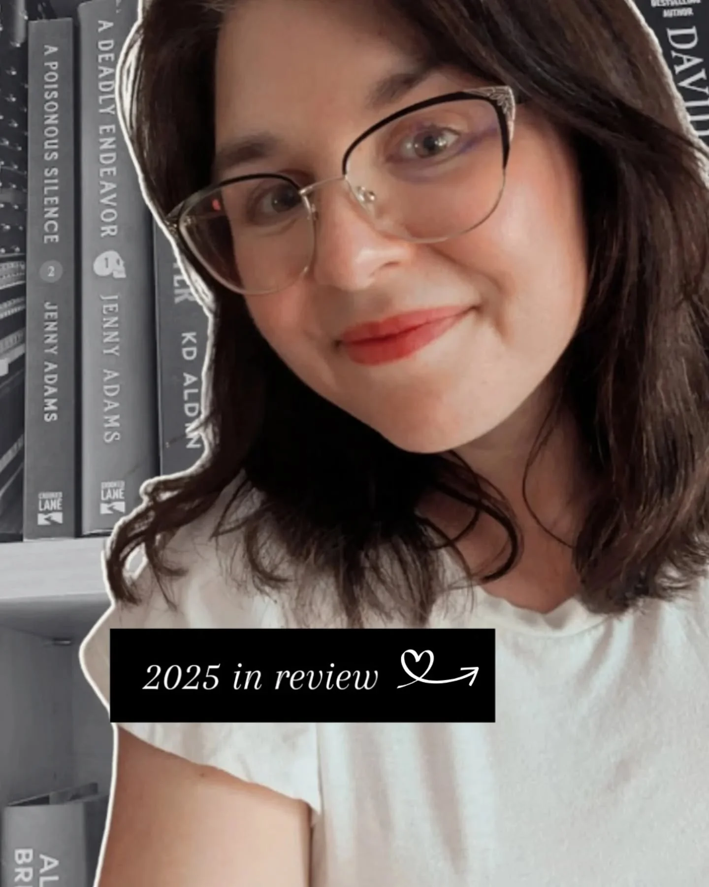 2025 was a rollercoaster filled with laughter and tears and books and friends and imposter syndrome and living my dreams. Sometimes it's easy to forget how far I've come, easy to see the lows and not the highs.

I'm proud of me. And I'm looking forwa