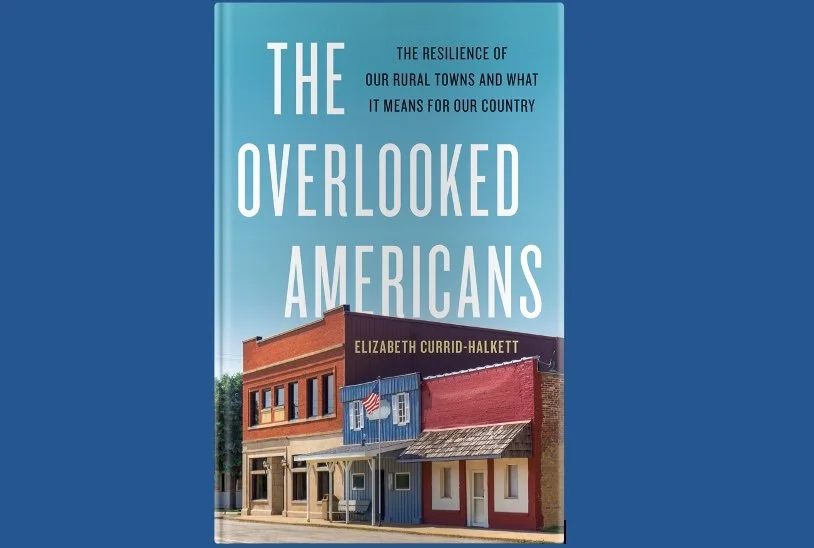 Dover of the book The Overlooked Americans. Shows a typical small townstorefront