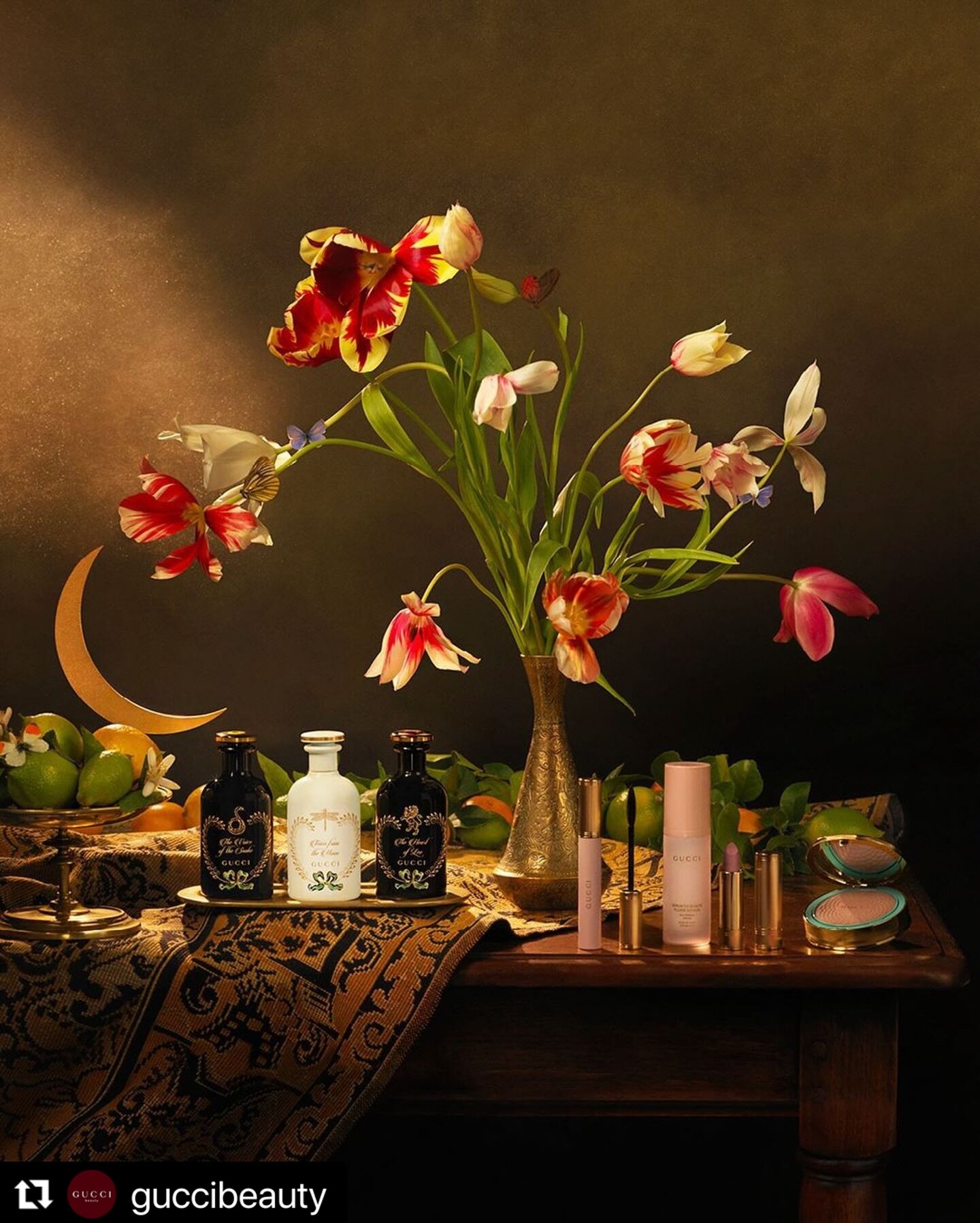 I was honored to photograph Gucci&rsquo;s The Alchemist Garden perfume campaign again working with the same talented team. @thestylecouncilparis @mai_productions @fjura_ @emmaroachstudio #theheartofleofragrance #guccibeauty