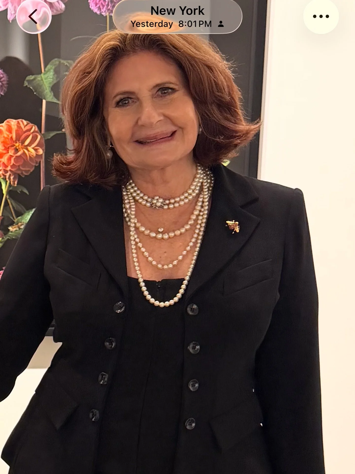 Artist Talk today November 1st @winstonwachter &ldquo;Portraits in Bloom&rdquo; -hope to see you there!