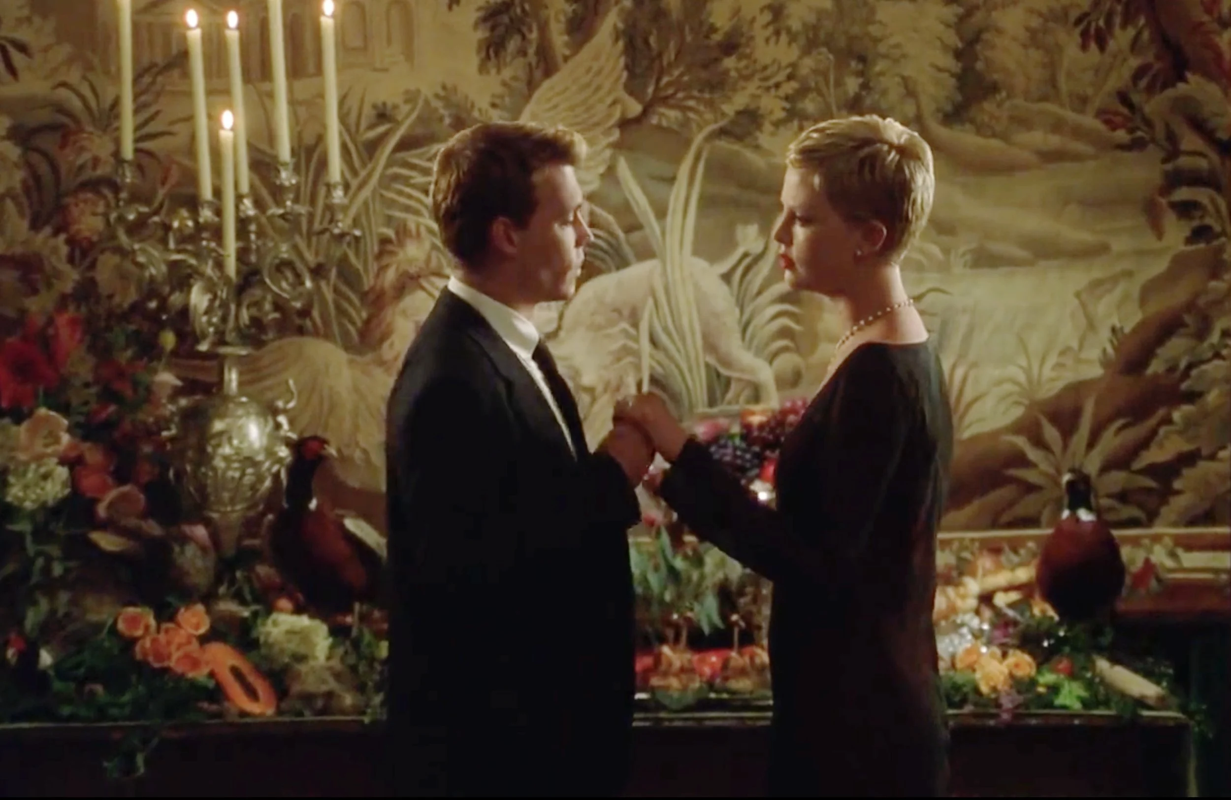 For The Astronaut’s Wife, I styled a moody Dutch still-life banquet—papayas, pheasants, 20 roasted quails —evoking 17th-century opulence to foreshadow the film’s dark themes.
