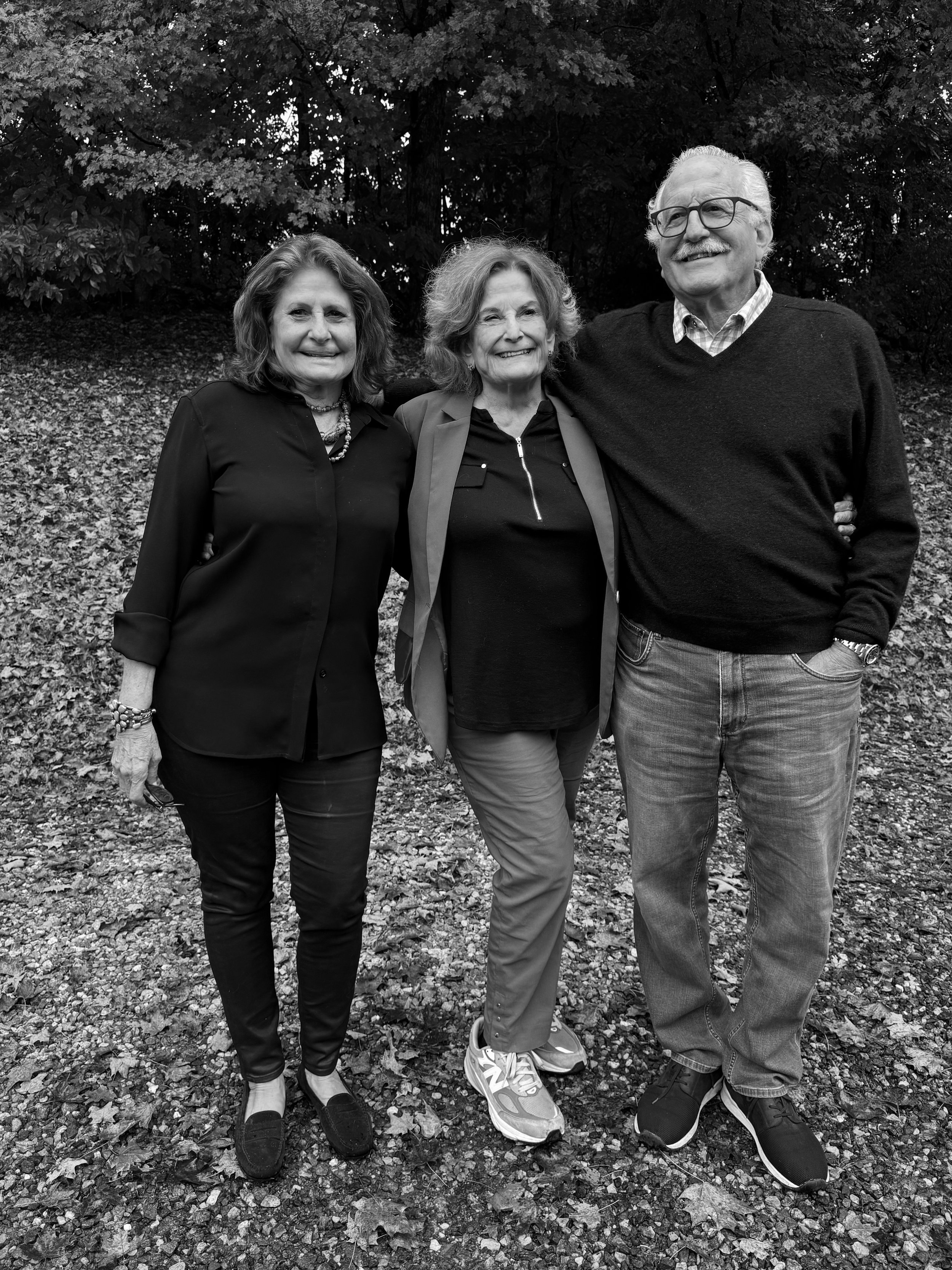 With Barbara and Lenny recently.
