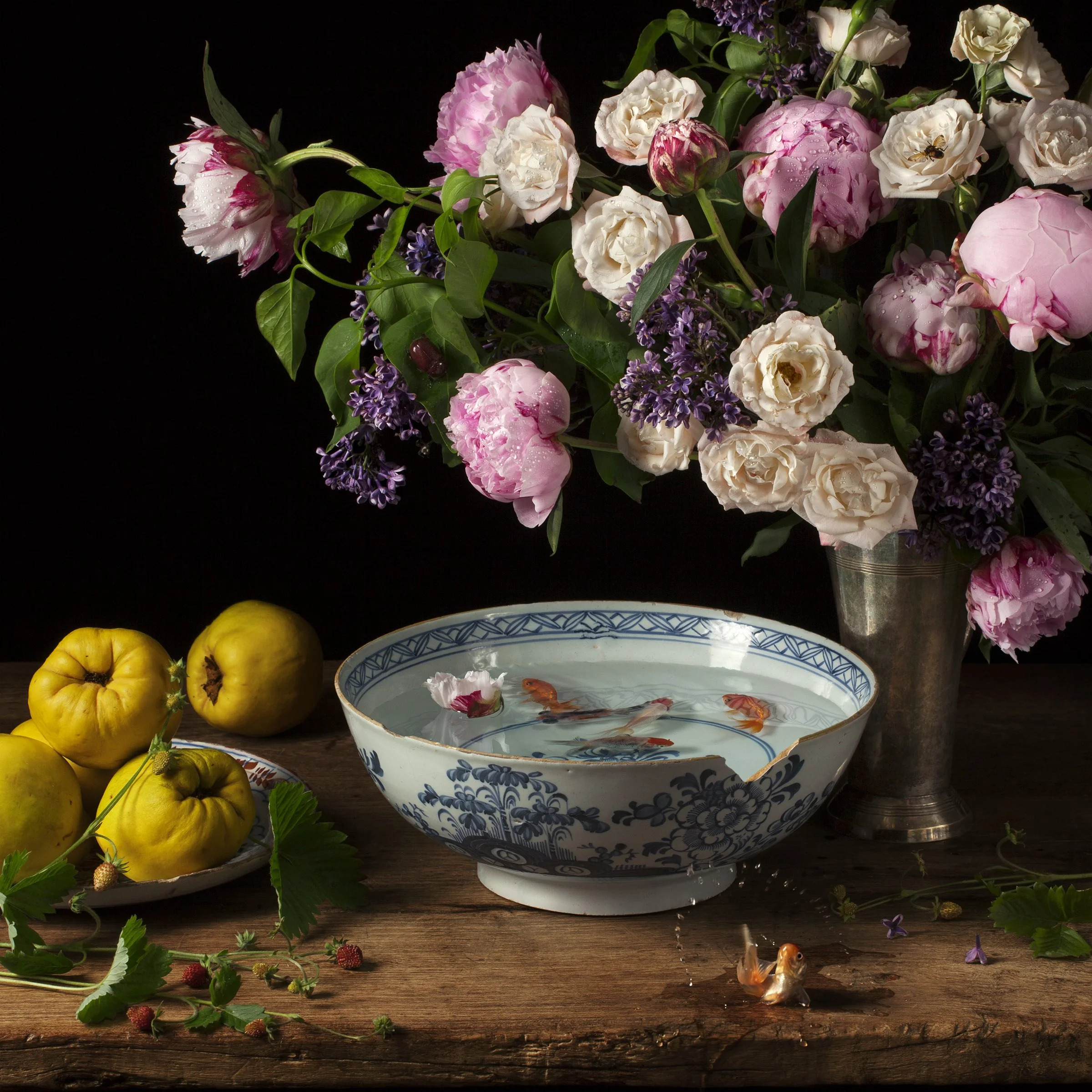 Paulette Tavormina, Flowers, Fish and Fantasies III, After G.V.S., 2012