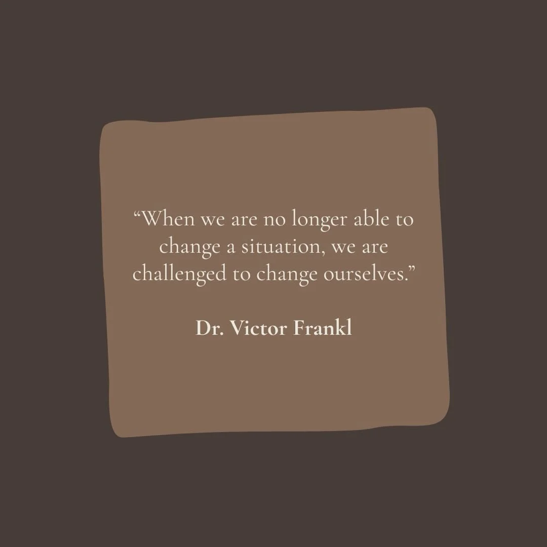 Always inspired by this quote. 🧠 Sometimes all that is in our grasp to change is ourselves. Aaaaaand sometimes it isn&rsquo;t quite that simple. Hoping the end of 2025 brings clarity and peace for the year ahead!
