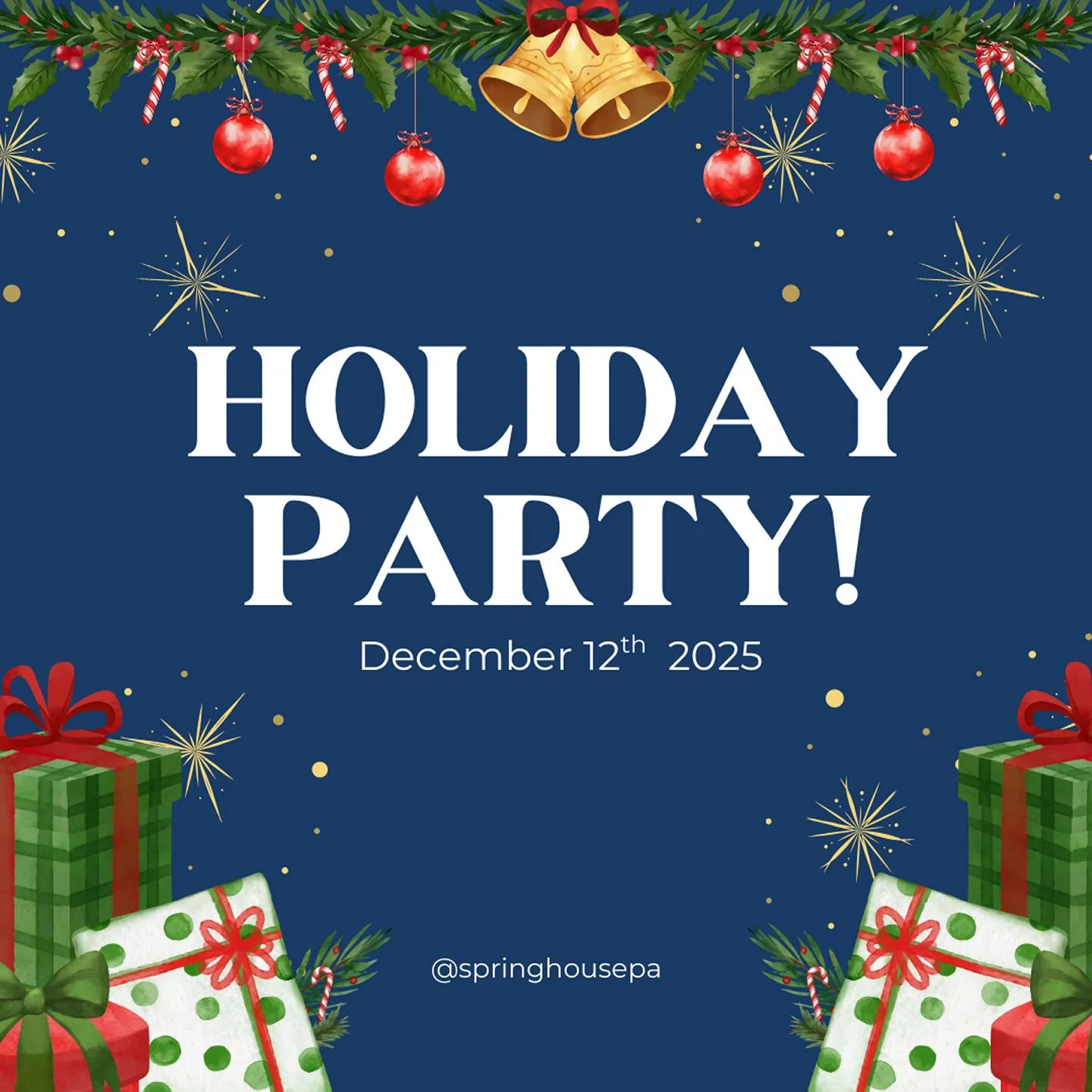 Please join us for our annual holiday party!
