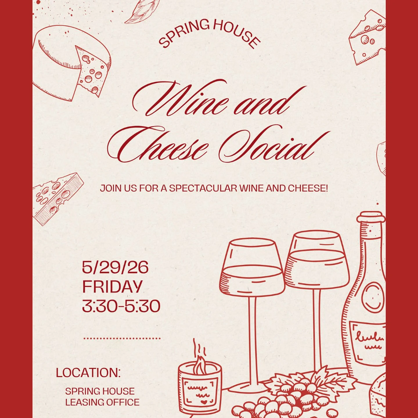 Join us and meet your new neighbors!