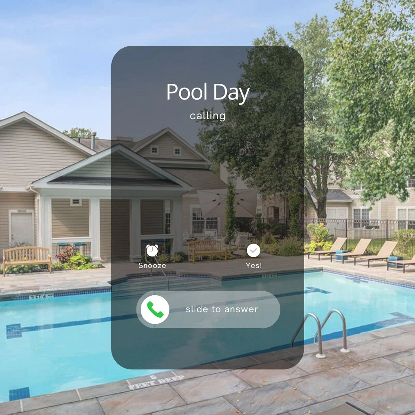 You have a few weeks left to enjoy the pool!🏊&zwj;♂️