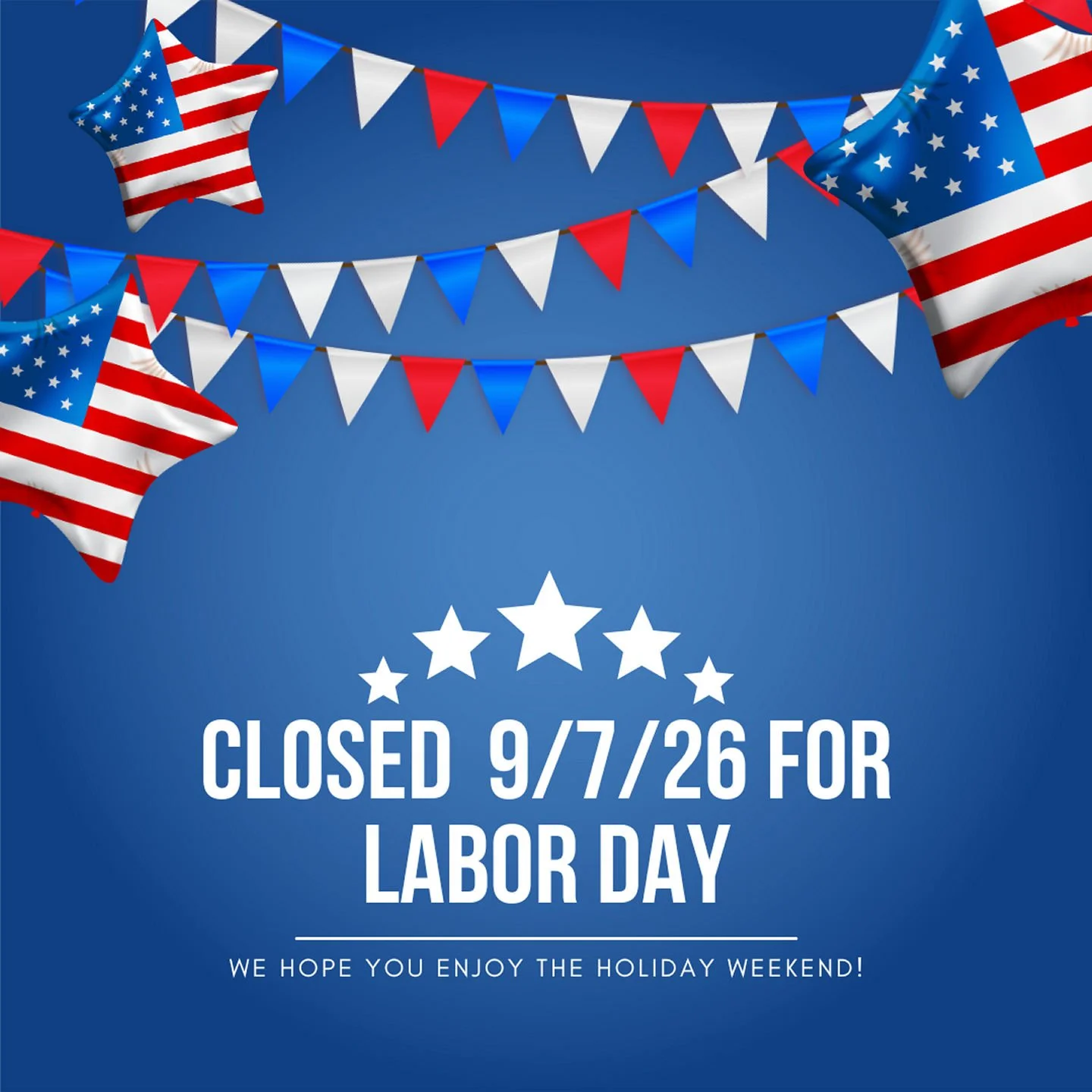Happy almost Labor Day!