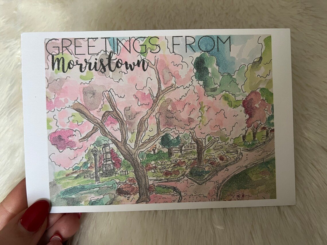 Postcard, Morristown, NJ
