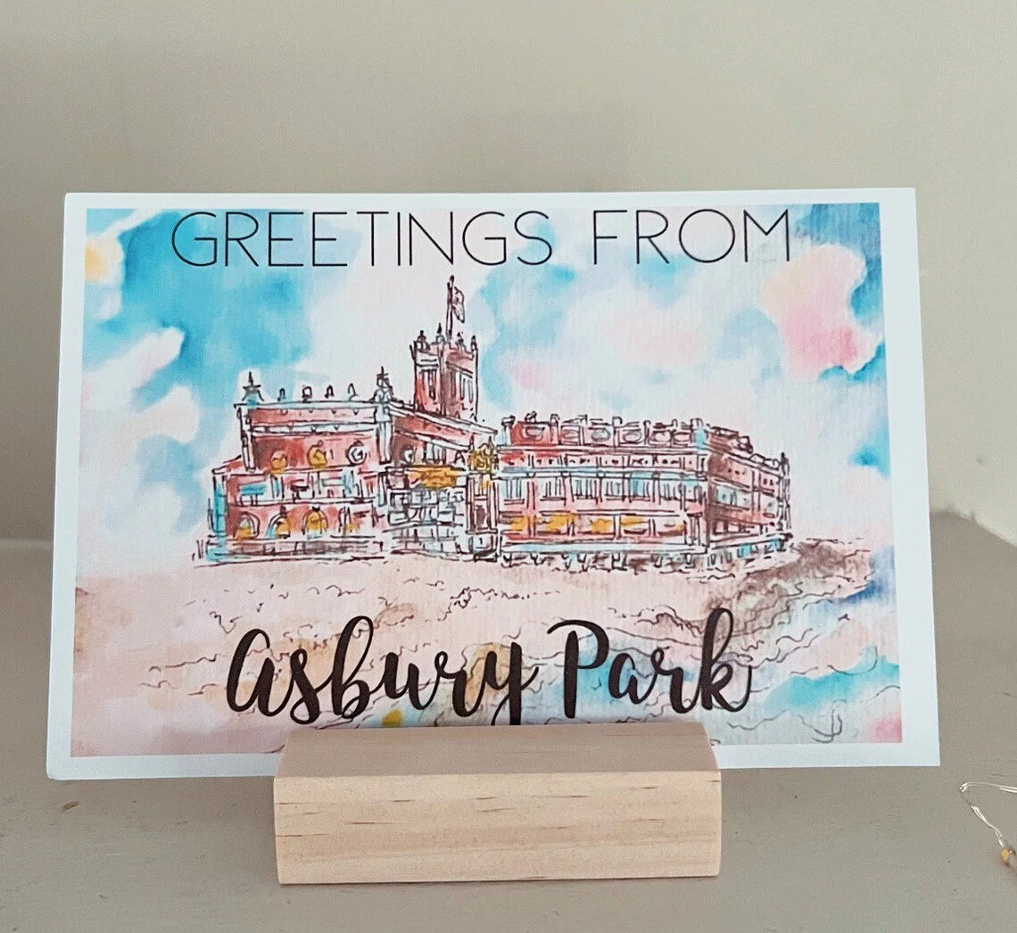 Postcard, Asbury Park