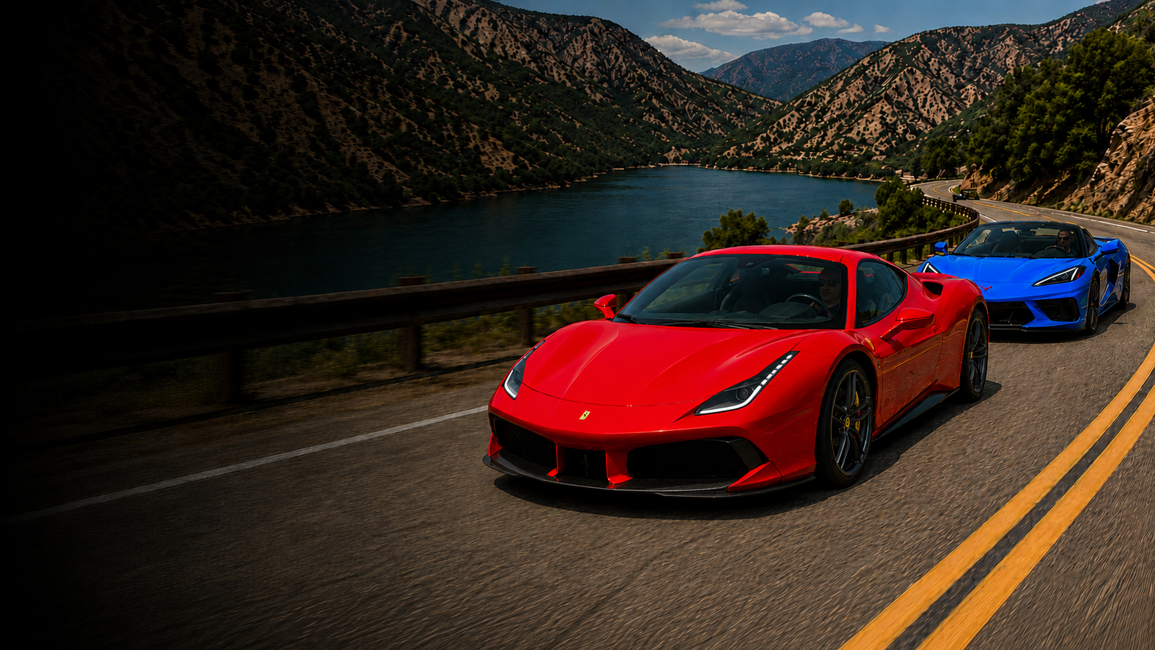 2 Hour 2 Car Supercar Tour in Napa Valley