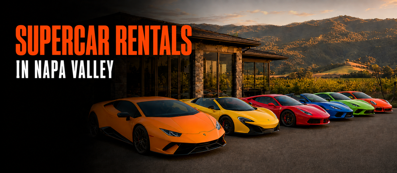 Corporate Supercar Experiences Napa Valley | Private Events from $399 ...