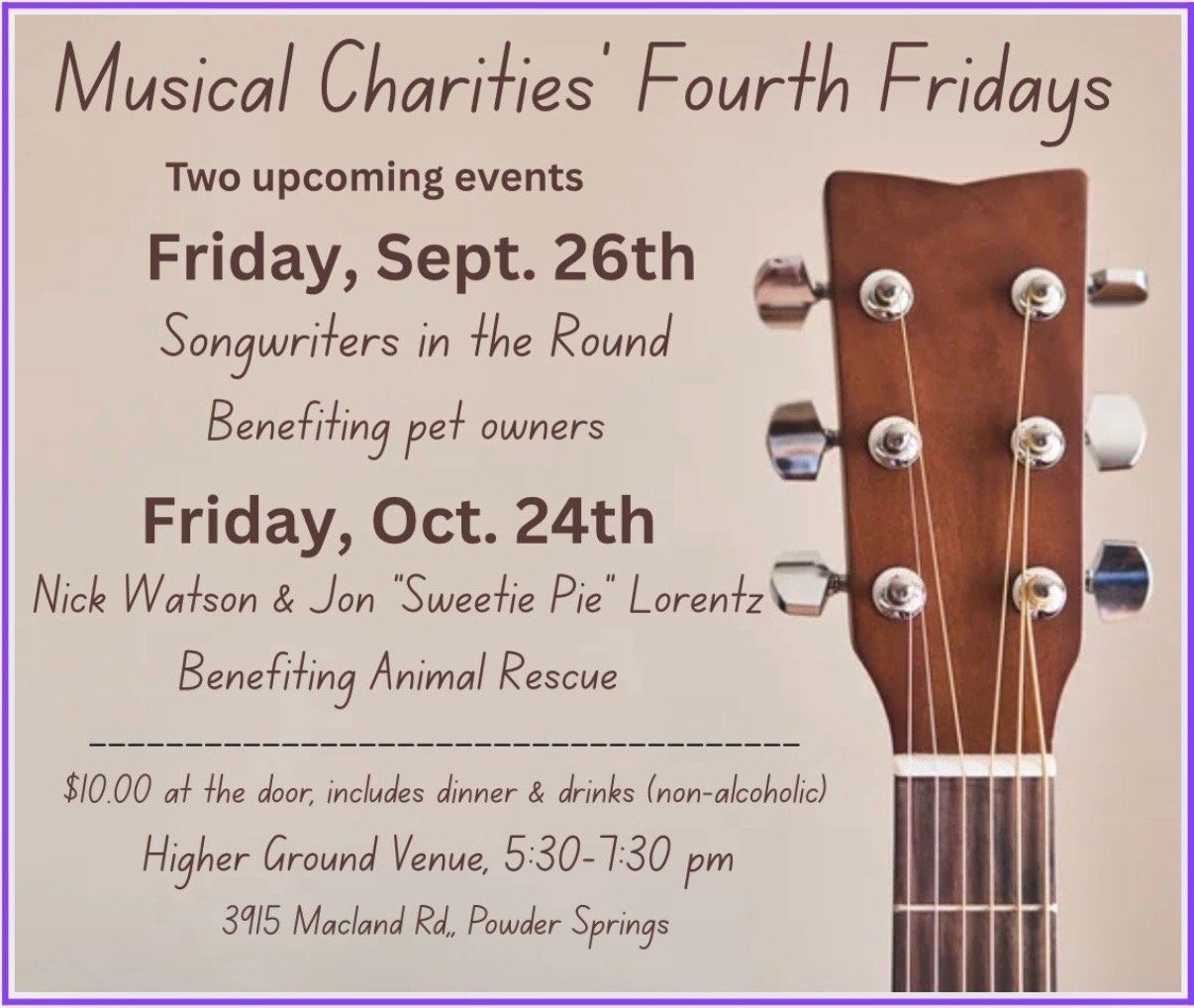 Fourth Friday: Songwriters in the Round