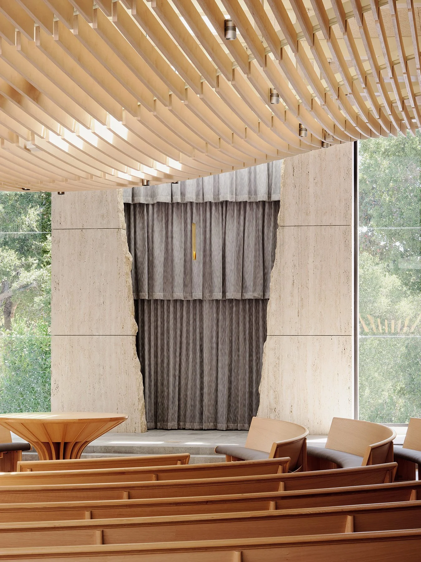 Kol Emeth Synagogue detail