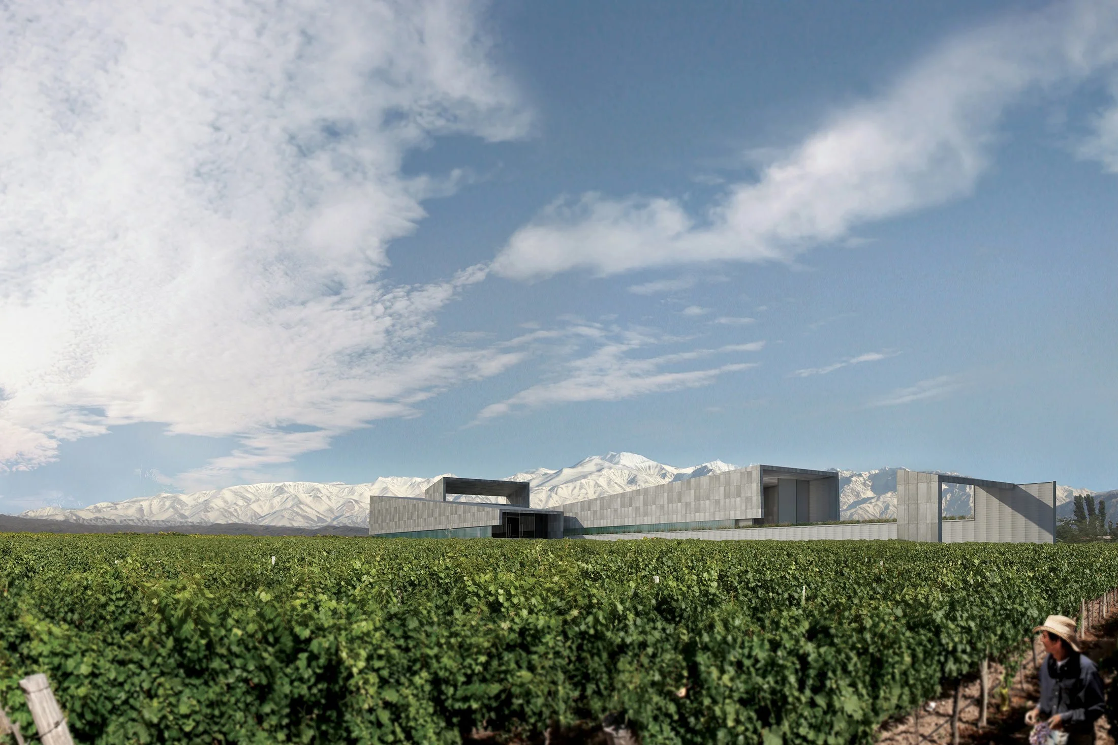 Bodega Bauer winery in Mendoza, Argentina