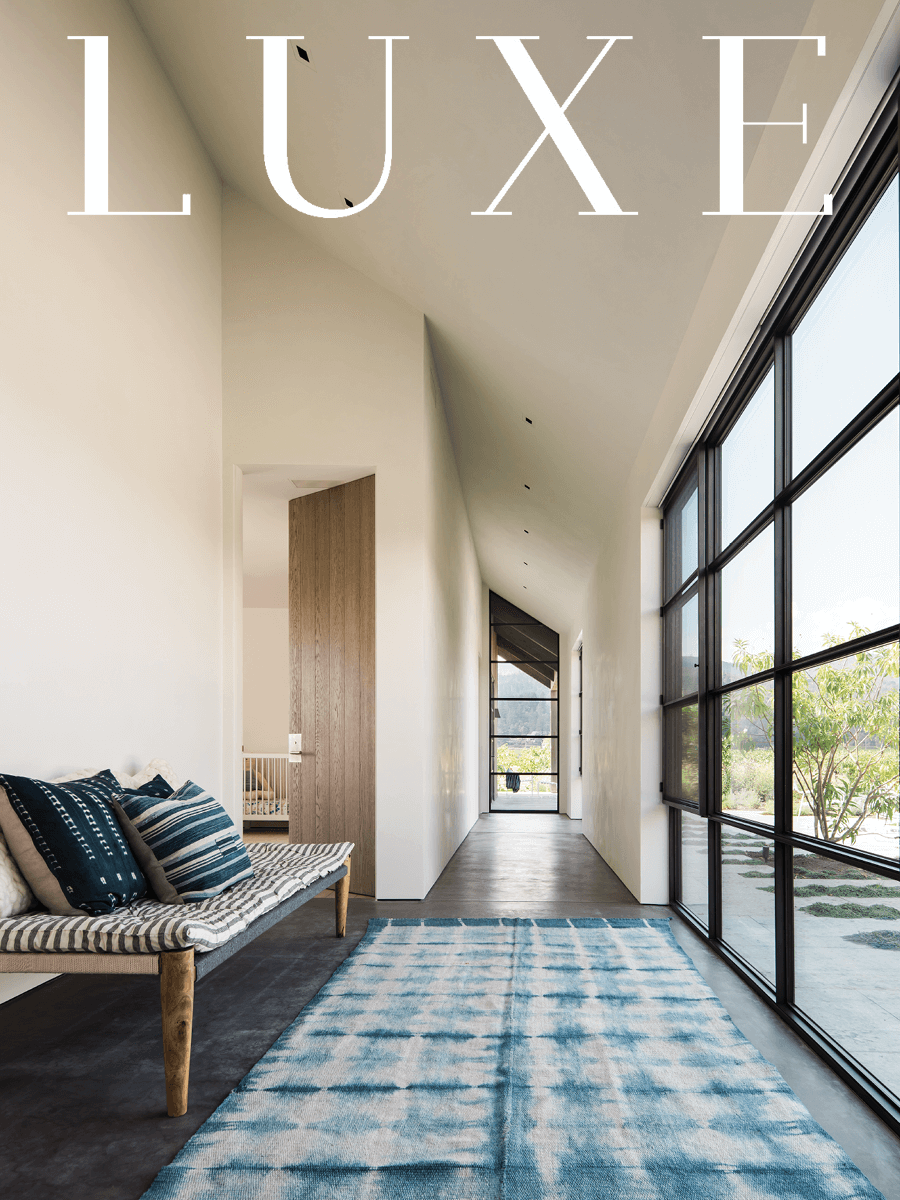 LUXE  magazine featuring FIELD Architecture