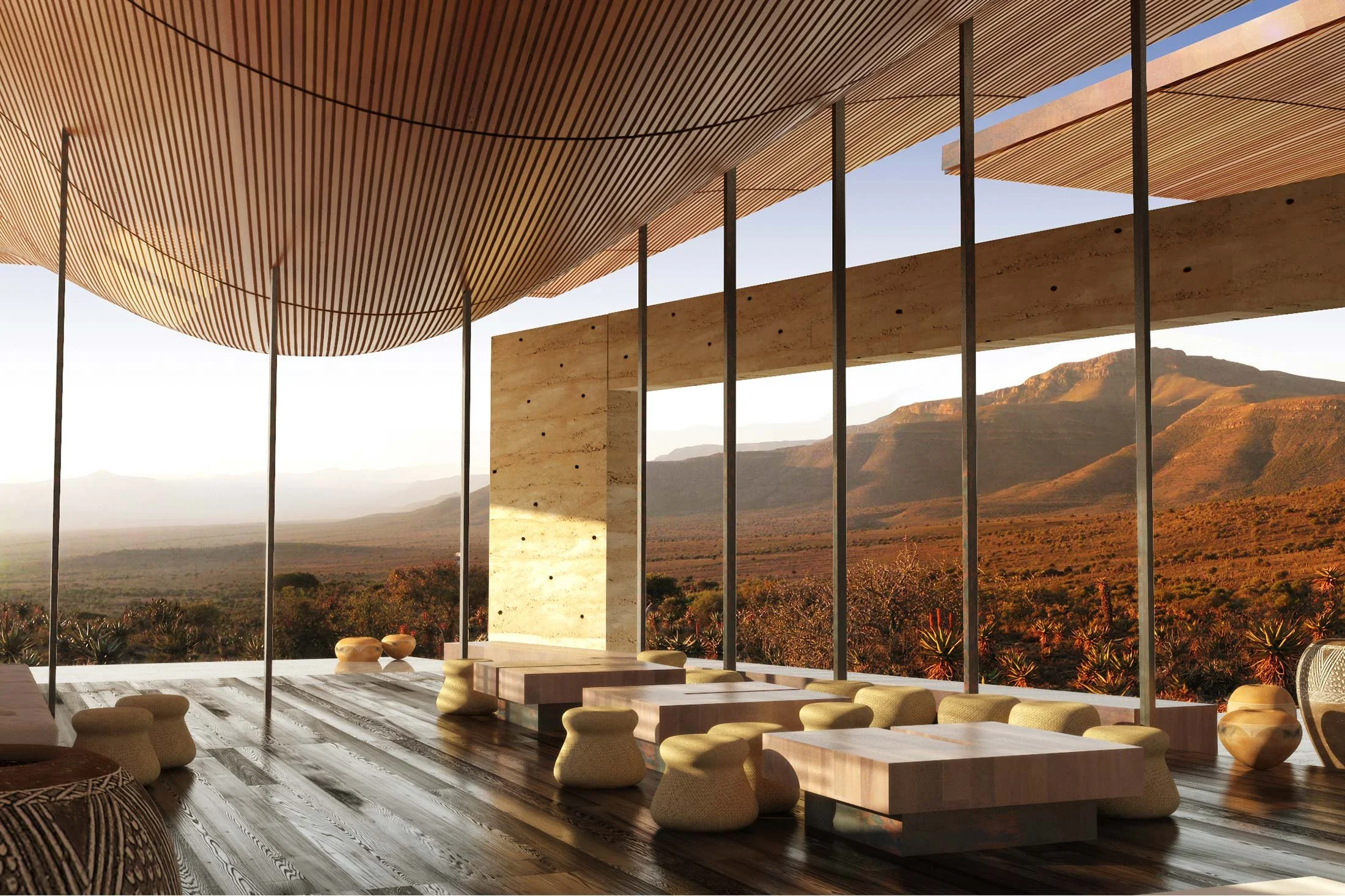 Karoo Wilderness Center interior